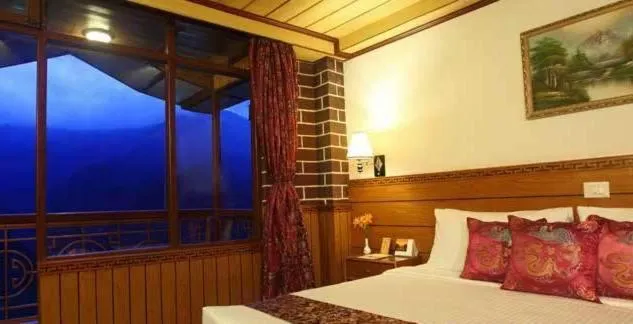 Bed in Club Mahindra Gangtok