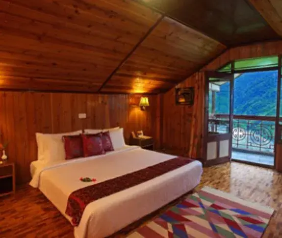 Bed in Club Mahindra Gangtok Bed in Club Mahindra Gangtok
