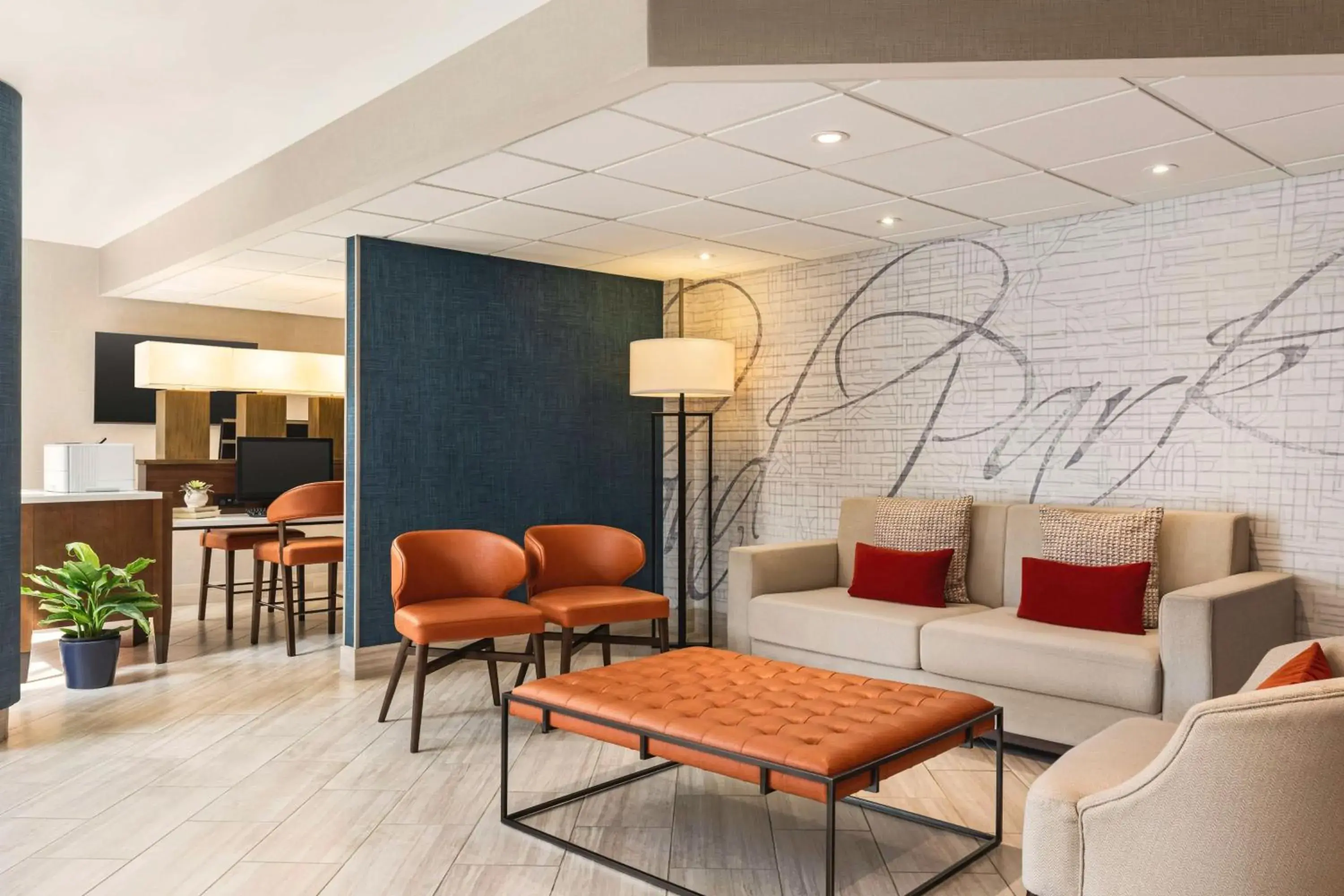 Lobby or reception in Embassy Suites by Hilton Kansas City Overland Park Lobby or reception in Embassy Suites by Hilton Kansas City Overland Park