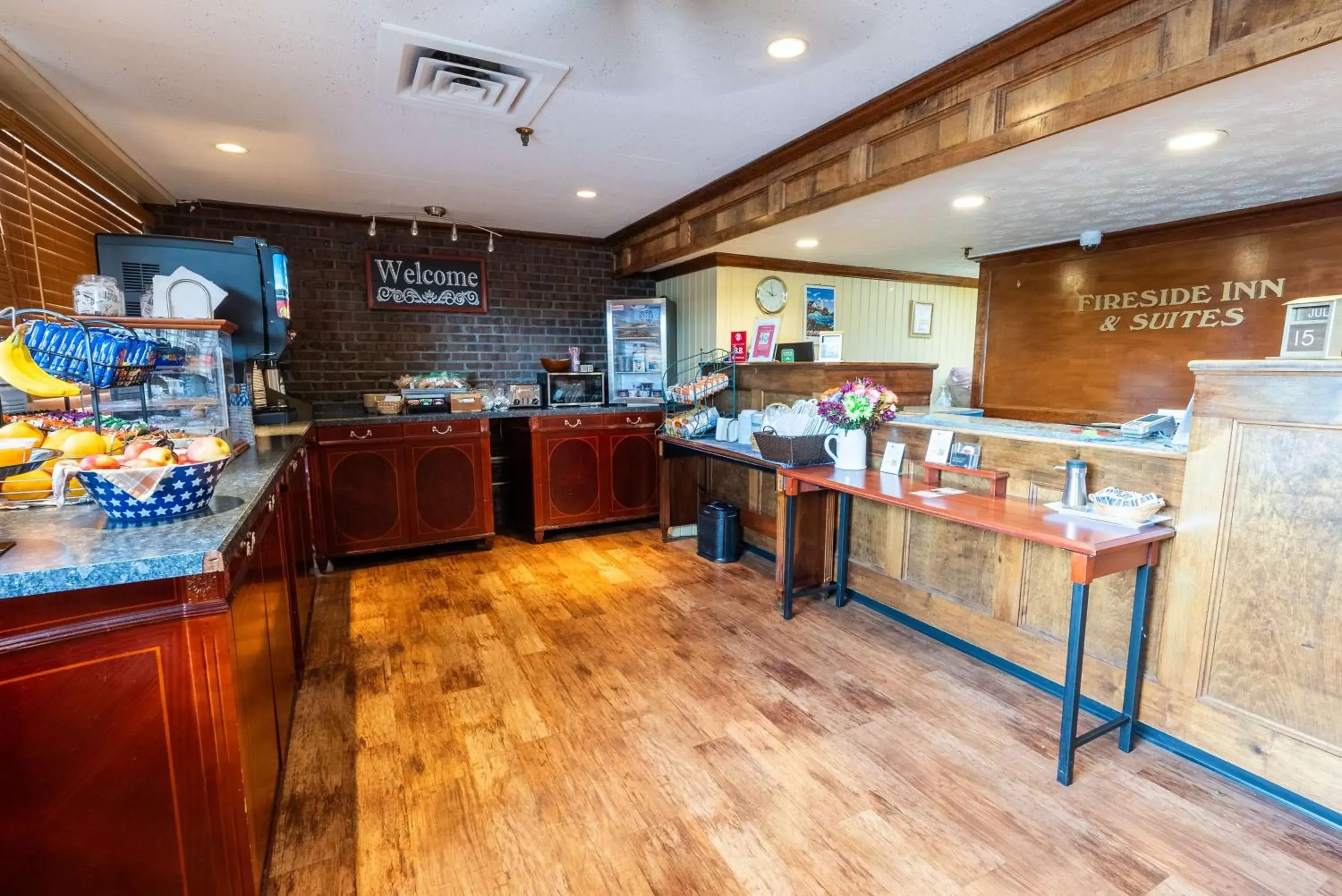 Lobby or reception in Fireside Inn & Suites Waterville Lobby or reception in Fireside Inn & Suites Waterville