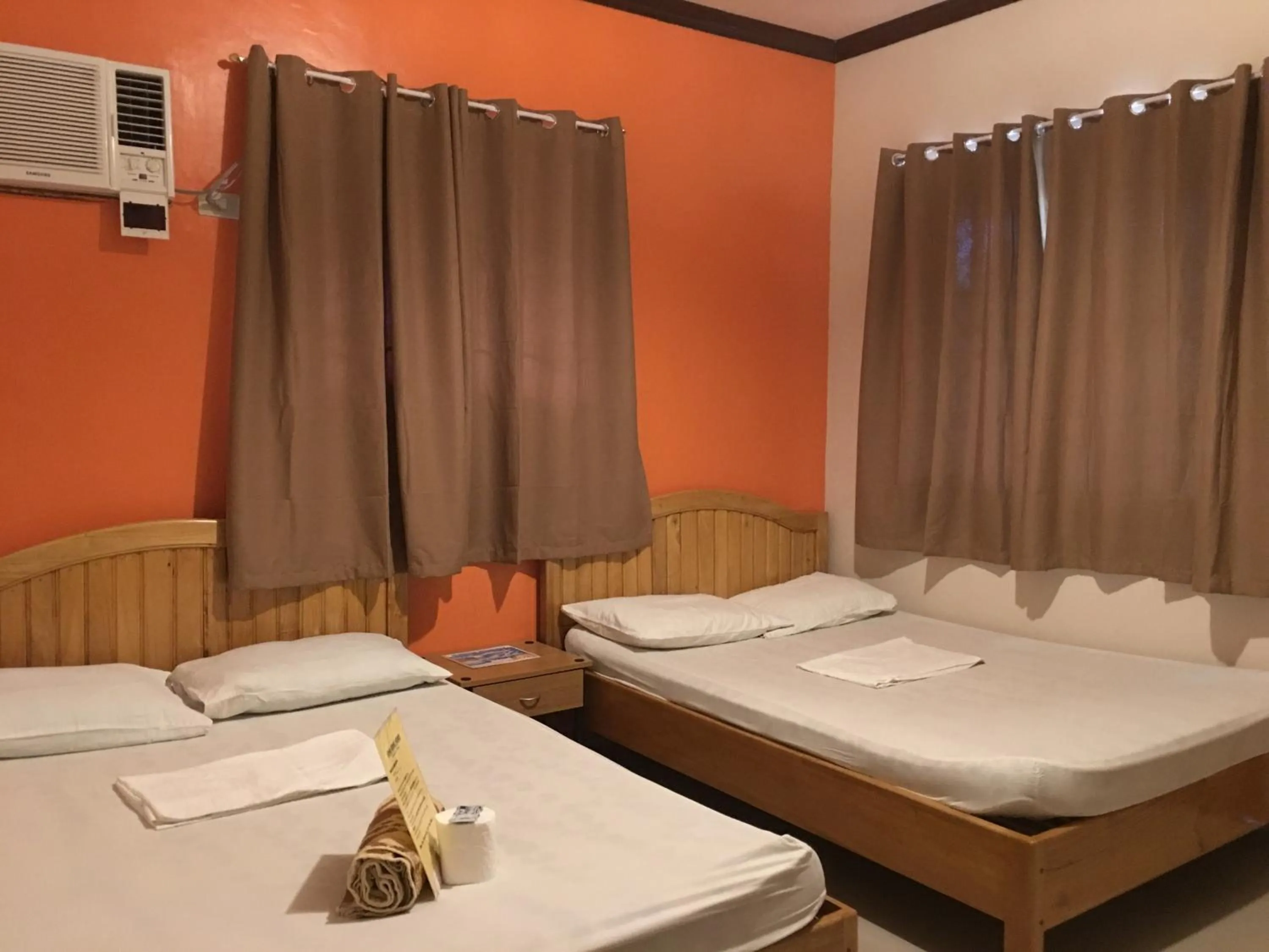 Bed in John Verhel Homes