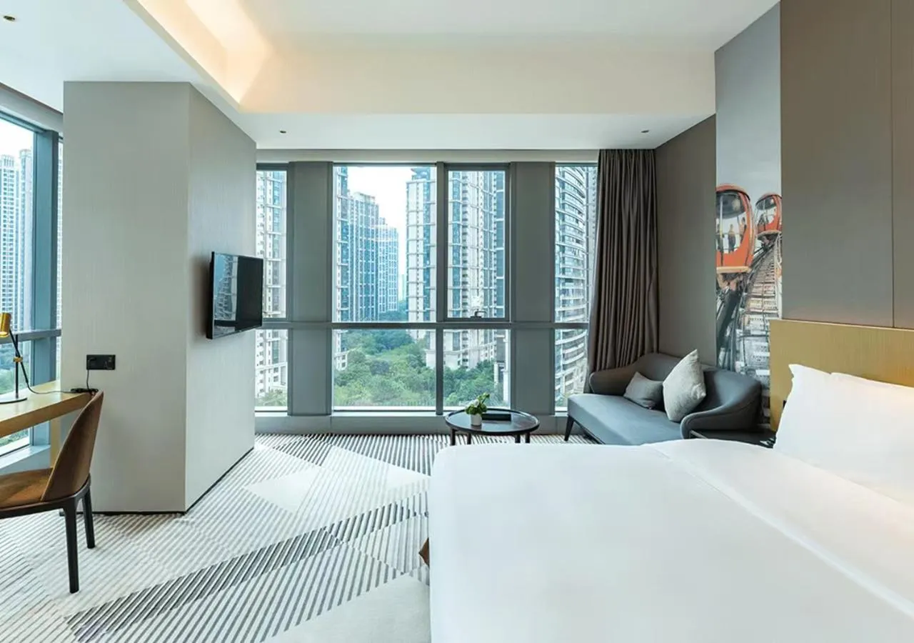 Photo of the whole room, Bed in La Yarda Hotel Guangzhou