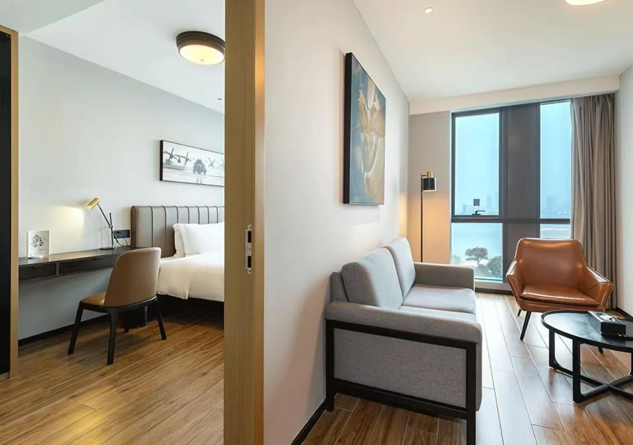 Bed in La Yarda Hotel Guangzhou