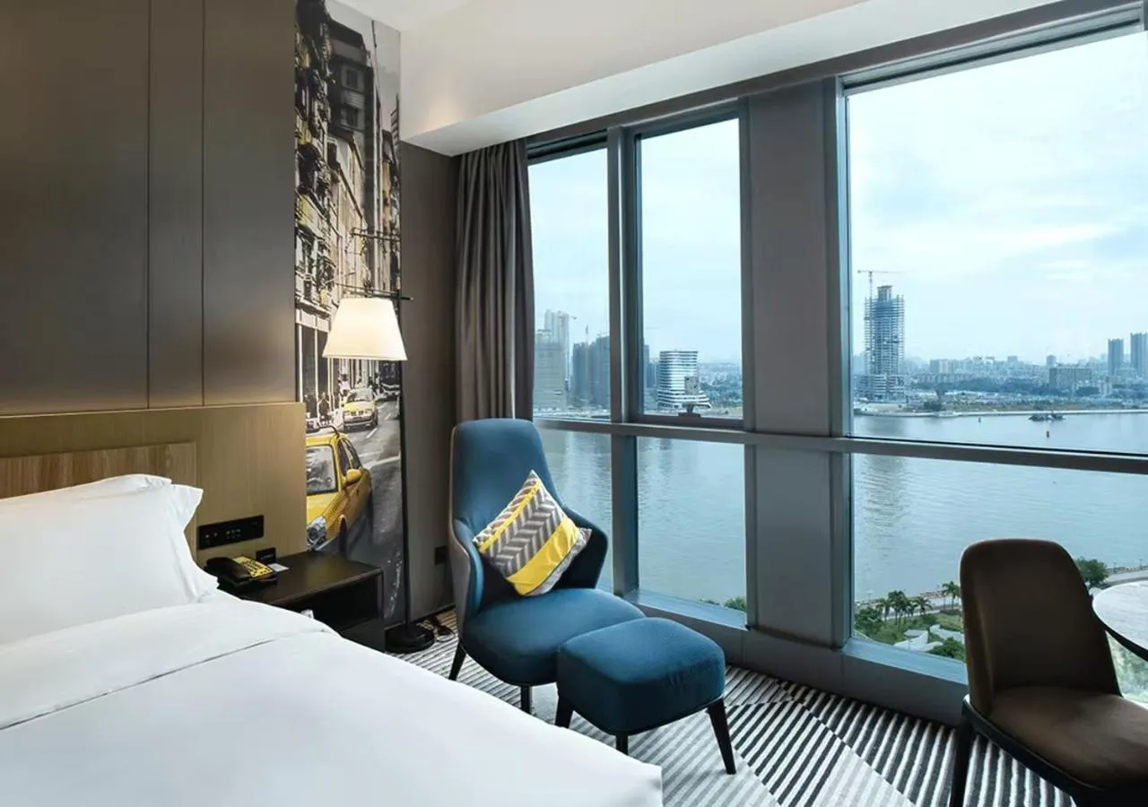 Natural landscape, Bed in La Yarda Hotel Guangzhou