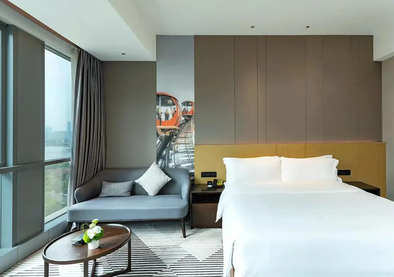 Photo of the whole room, Bed in La Yarda Hotel Guangzhou Photo of the whole room, Bed in La Yarda Hotel Guangzhou