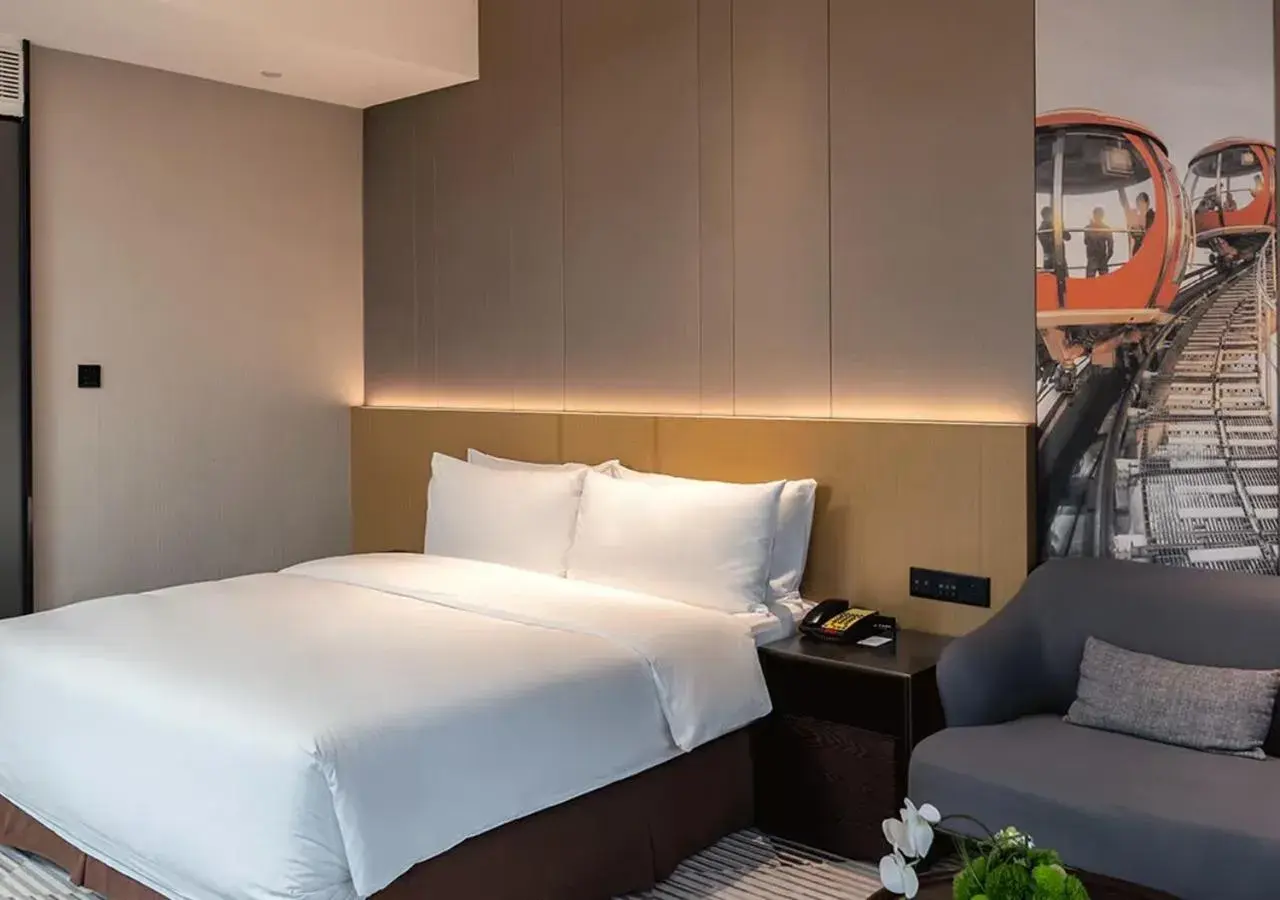 Photo of the whole room, Bed in La Yarda Hotel Guangzhou Photo of the whole room, Bed in La Yarda Hotel Guangzhou