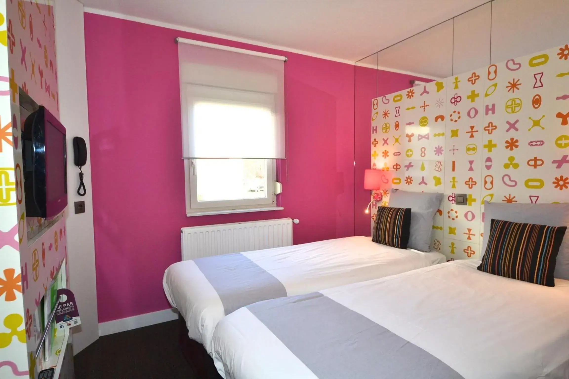 Standard Twin Room - single occupancy in Ibis Styles La Louvière Standard Twin Room - single occupancy in Ibis Styles La Louvière