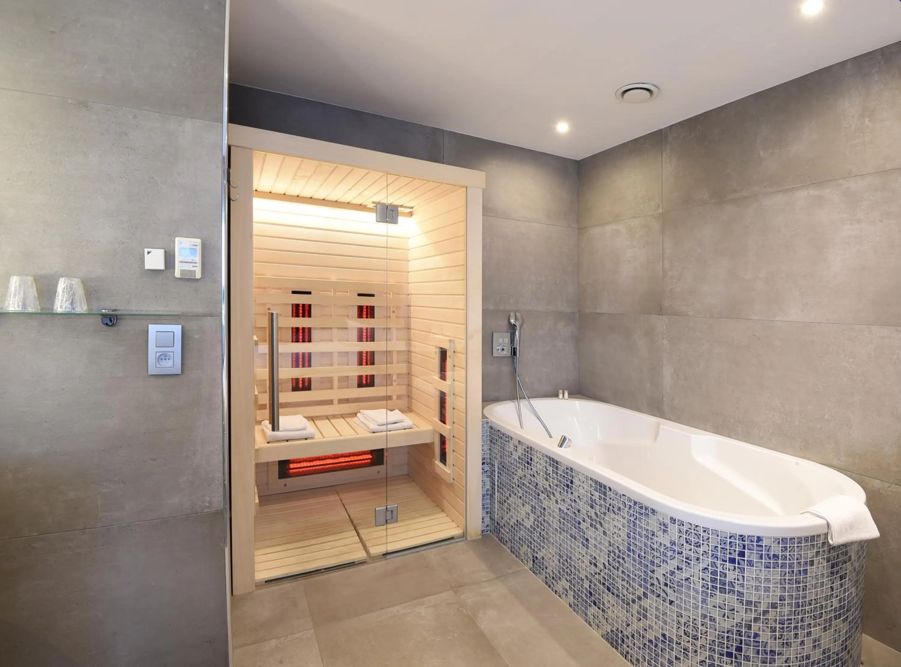 Sauna in Ibis Styles La Louvière