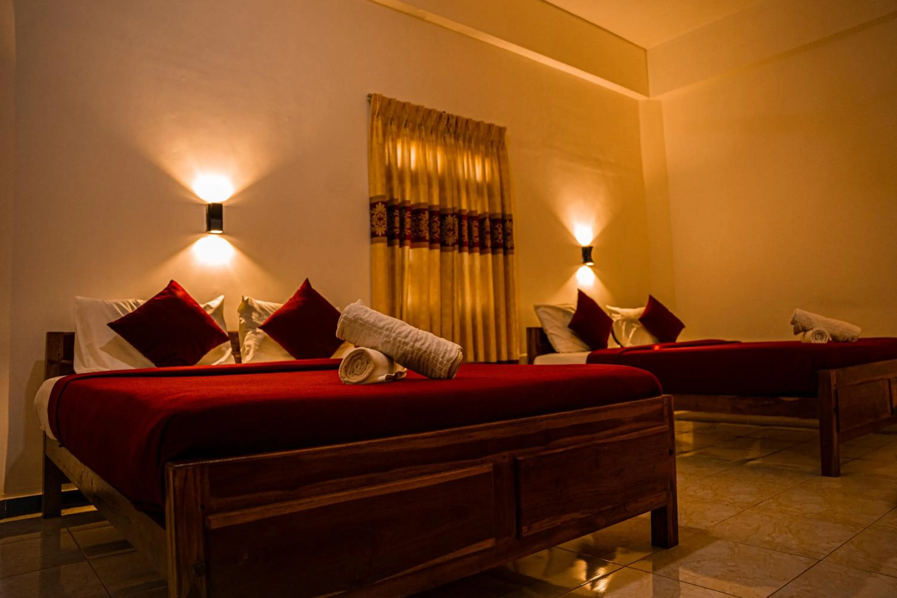 Bed in Theevanni Resort