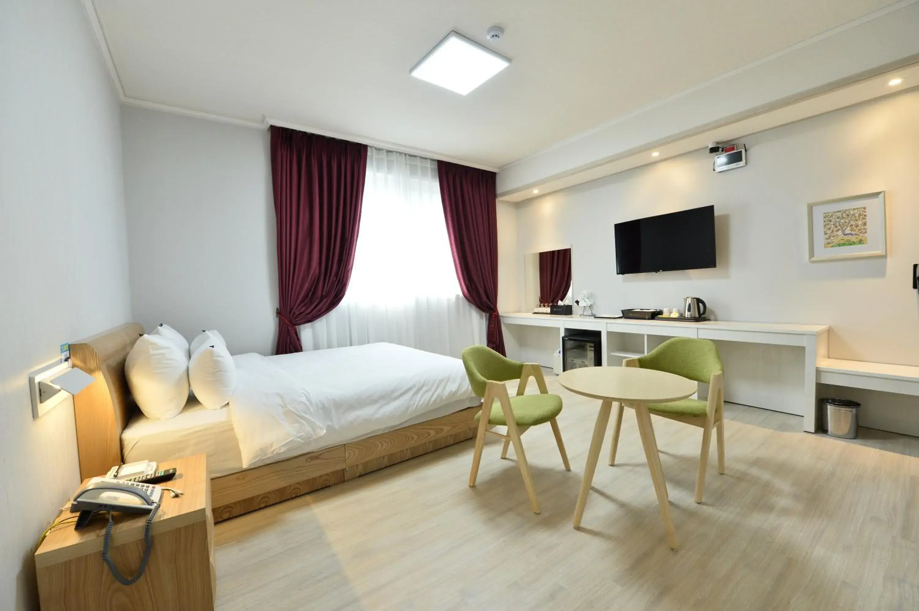 Bed in Gwangju Tourist Hotel Bed in Gwangju Tourist Hotel