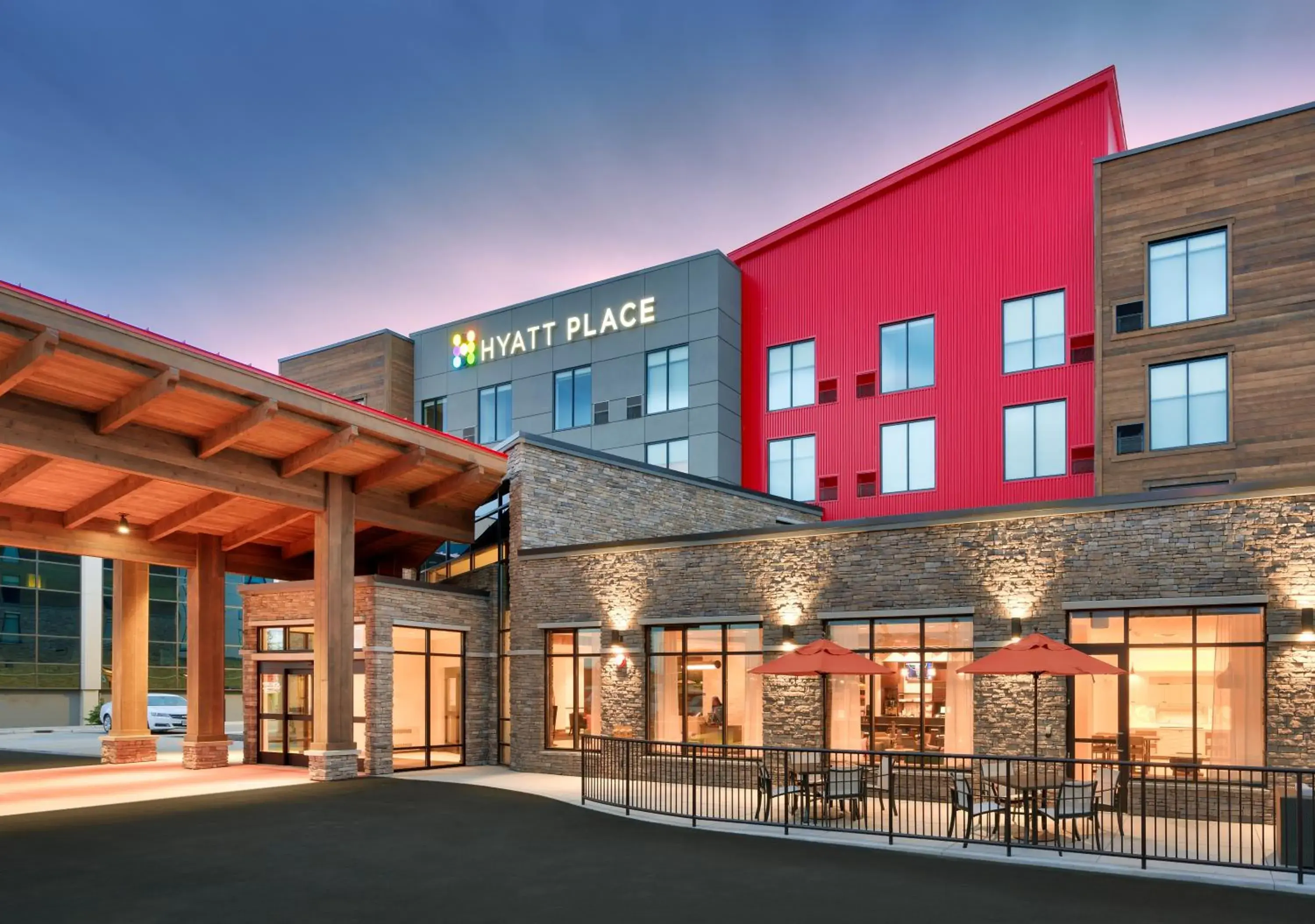 Facade/entrance in Hyatt Place Anchorage-Midtown Facade/entrance in Hyatt Place Anchorage-Midtown