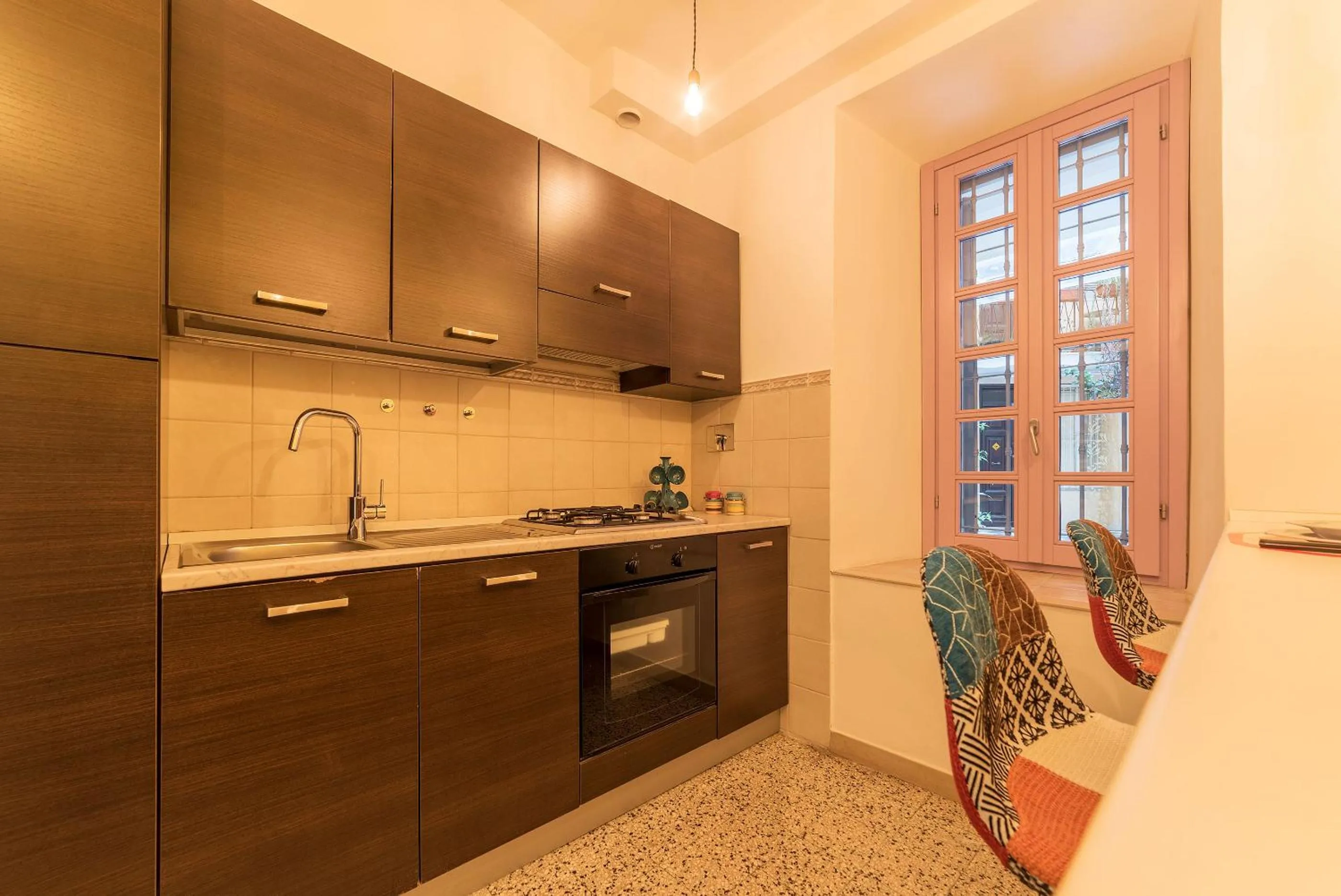 Kitchen or kitchenette in Qflat Colosseum Lovely Monti