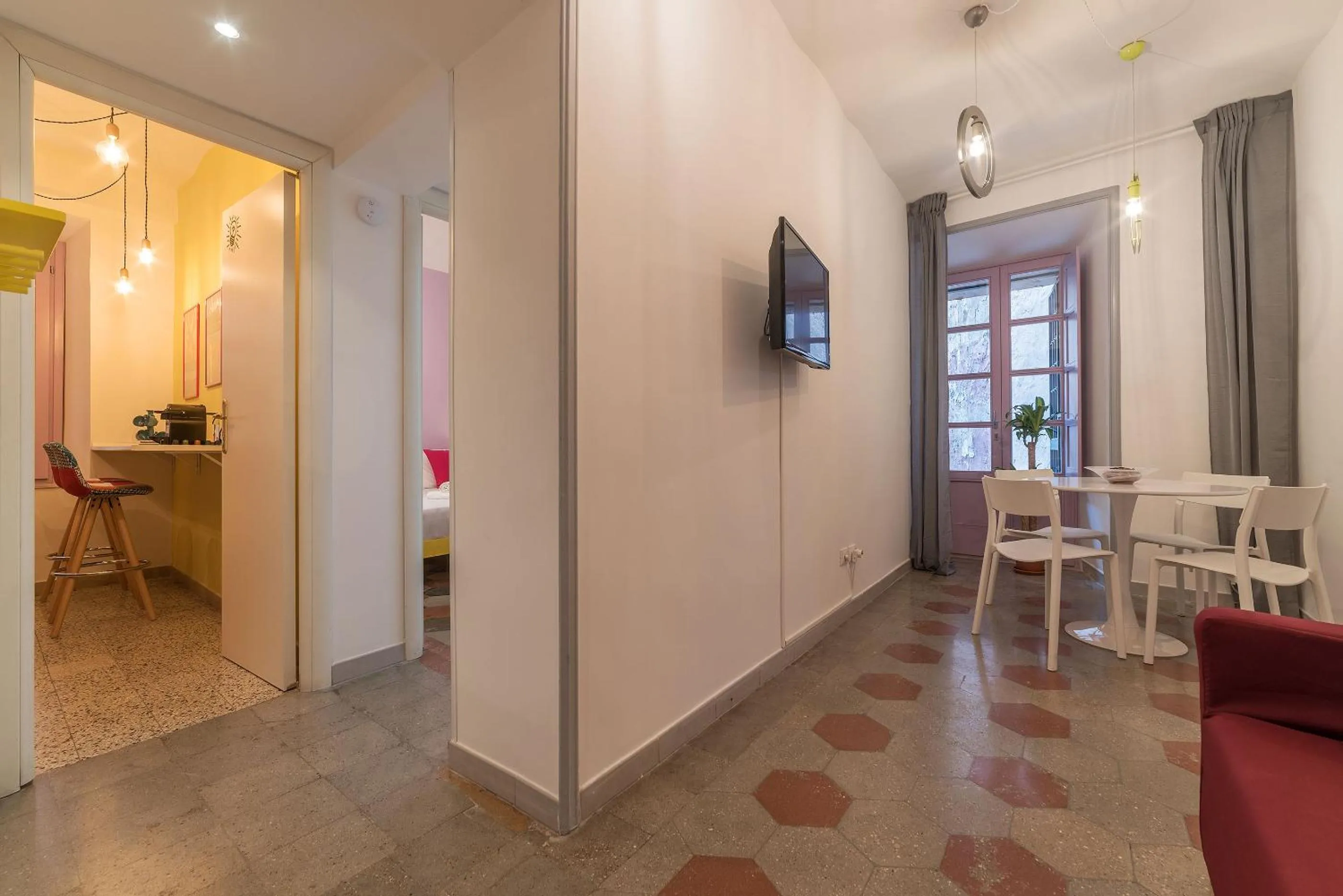 Living room in Qflat Colosseum Lovely Monti