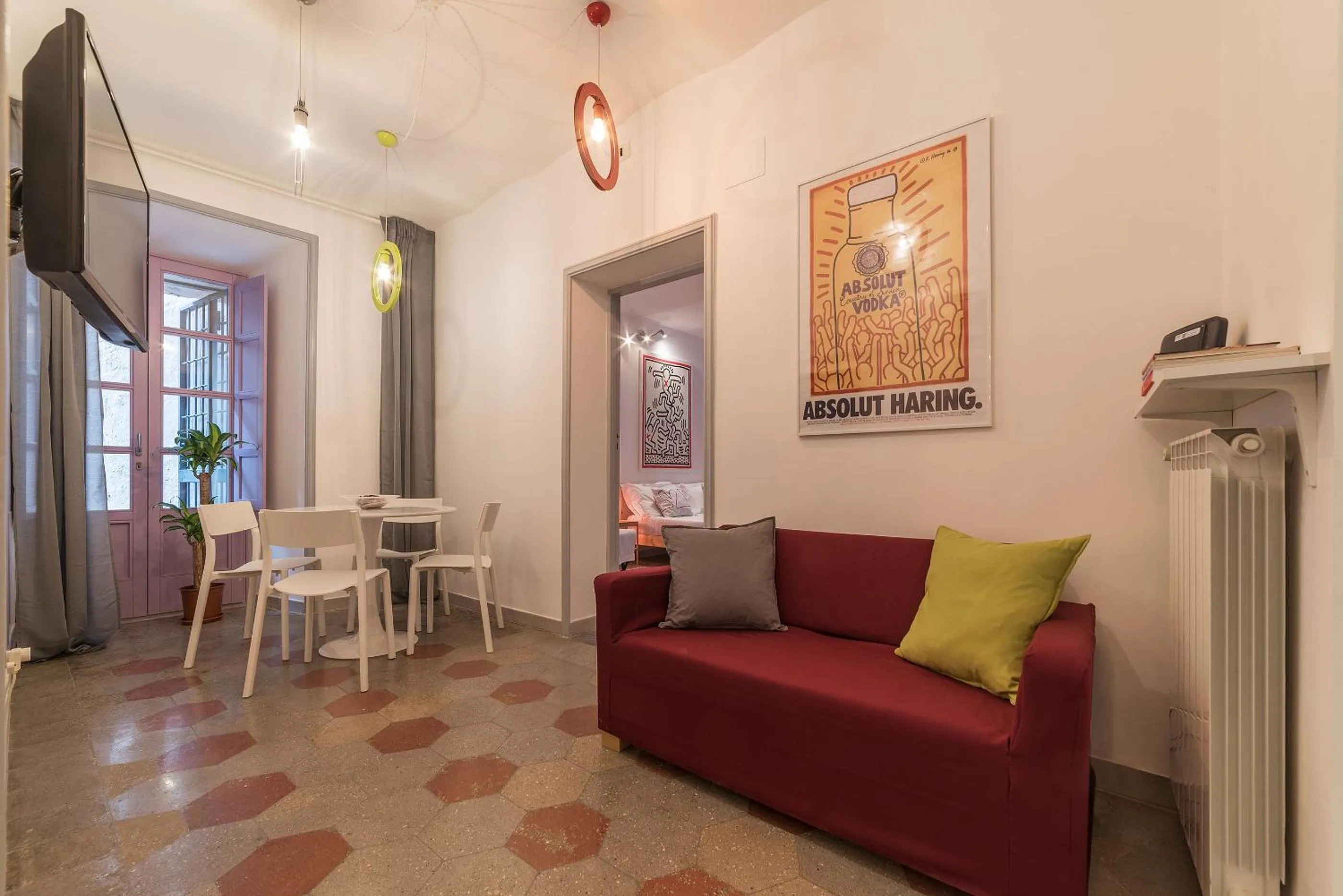 TV and multimedia in Qflat Colosseum Lovely Monti