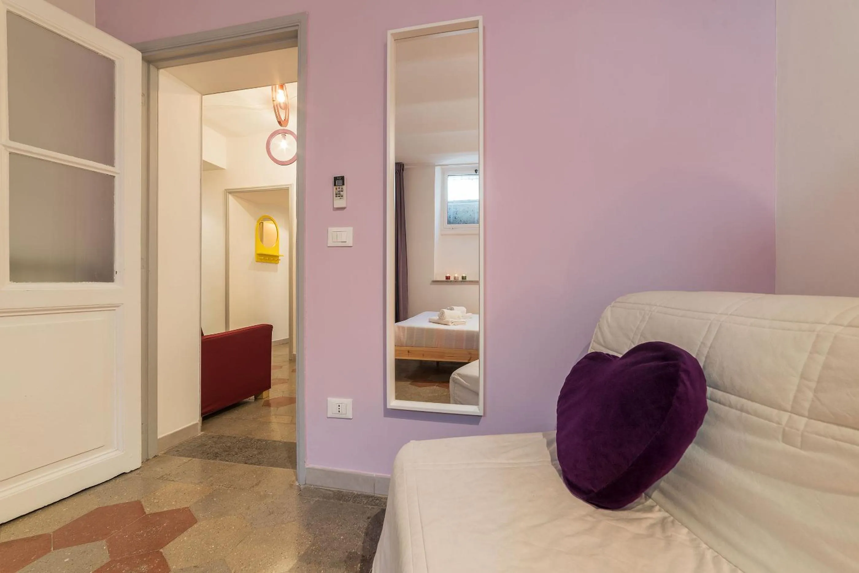 Bed in Qflat Colosseum Lovely Monti