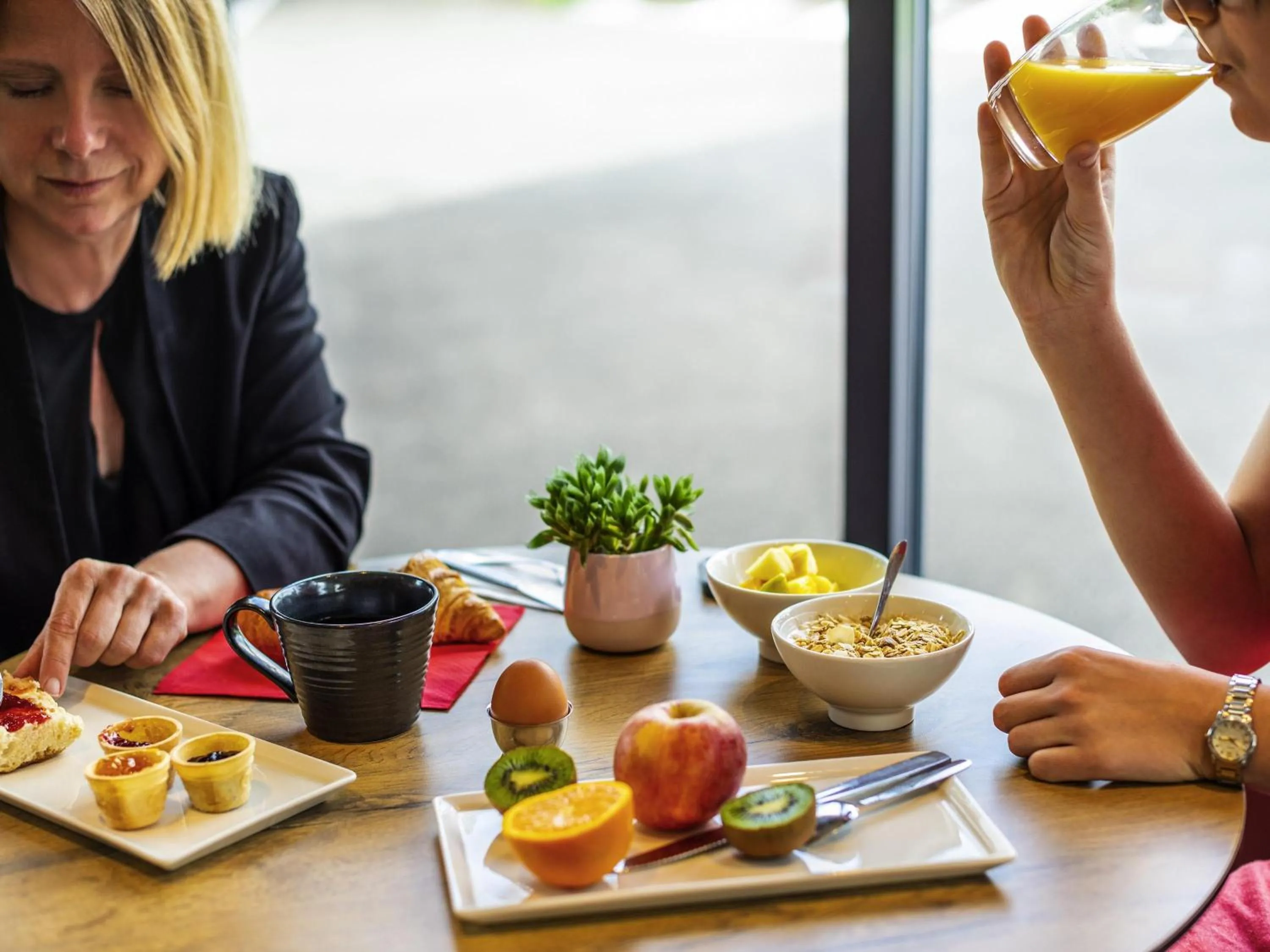 Breakfast in ibis Nuits Saint Georges