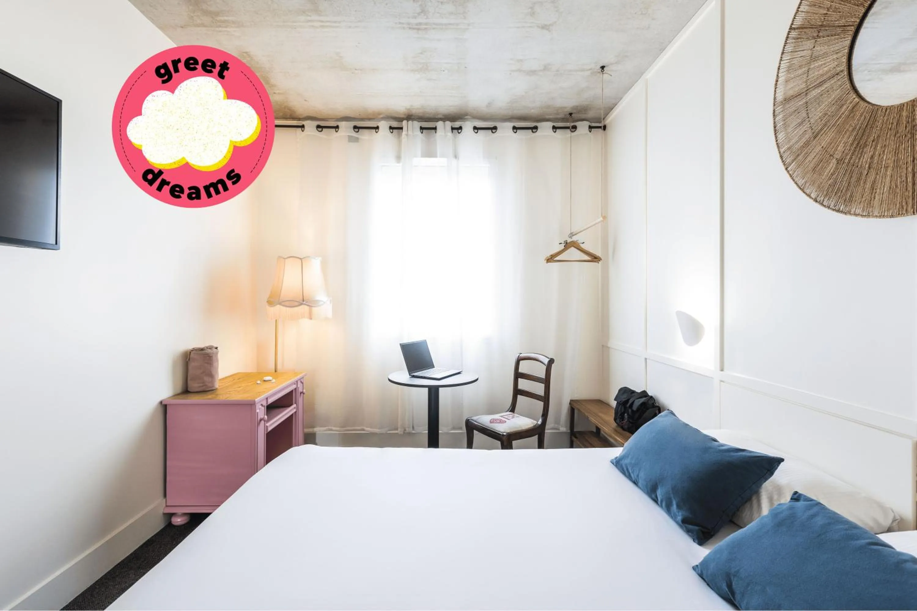 Bedroom, Bed in Greet Hotel Limoges Nord