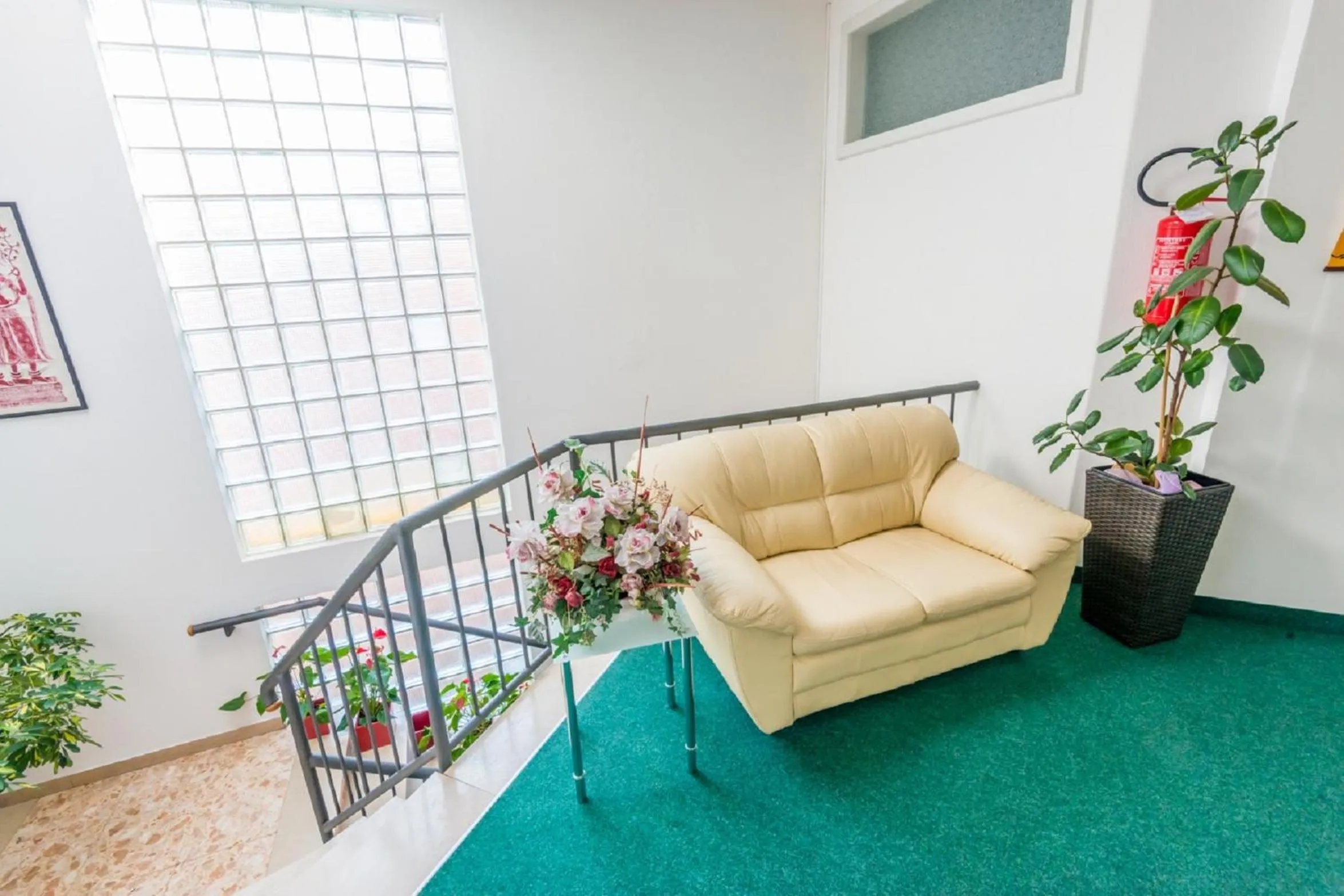 Decorative detail in Hotel Alpino