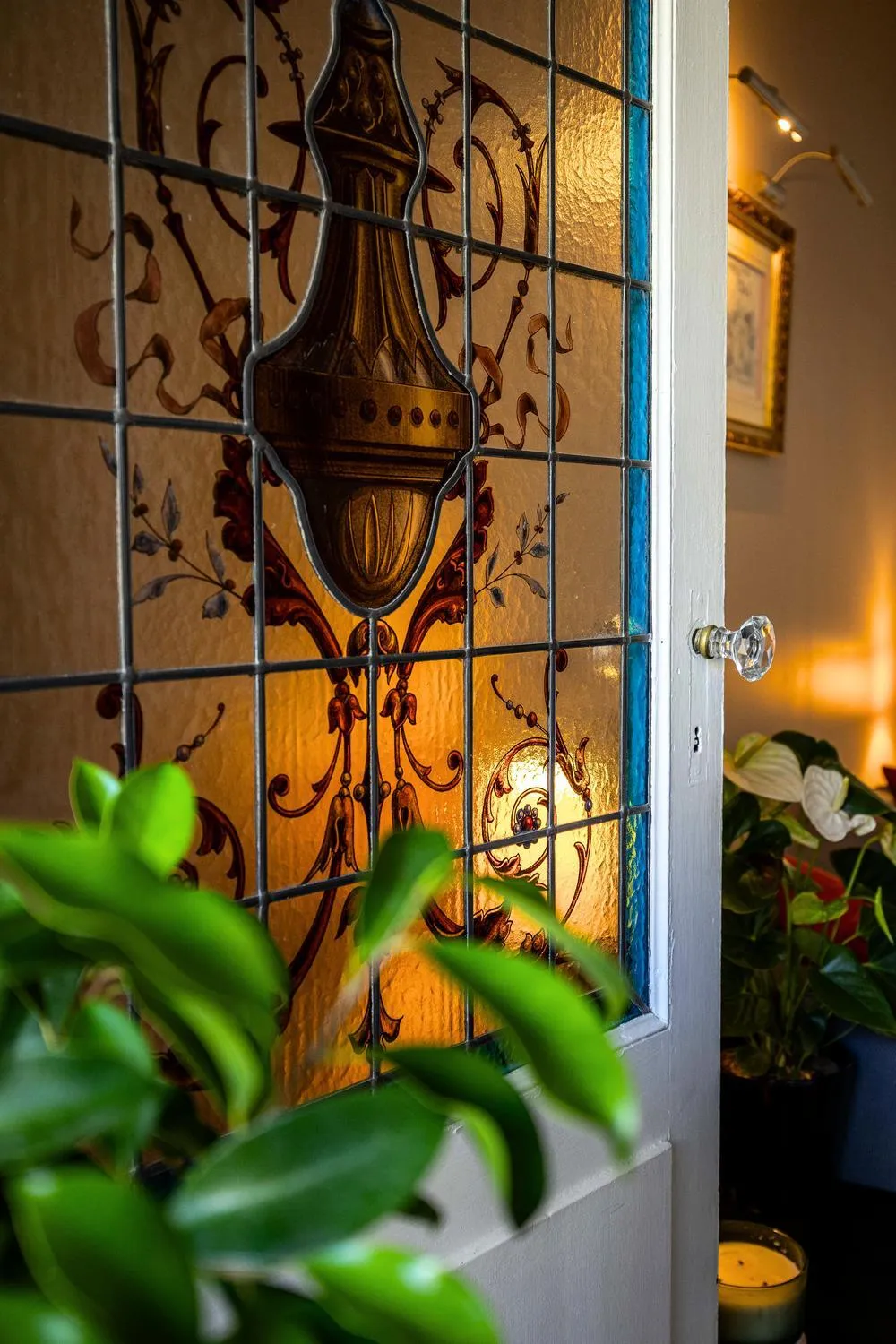 Living room in B&B La Halte Montaigne