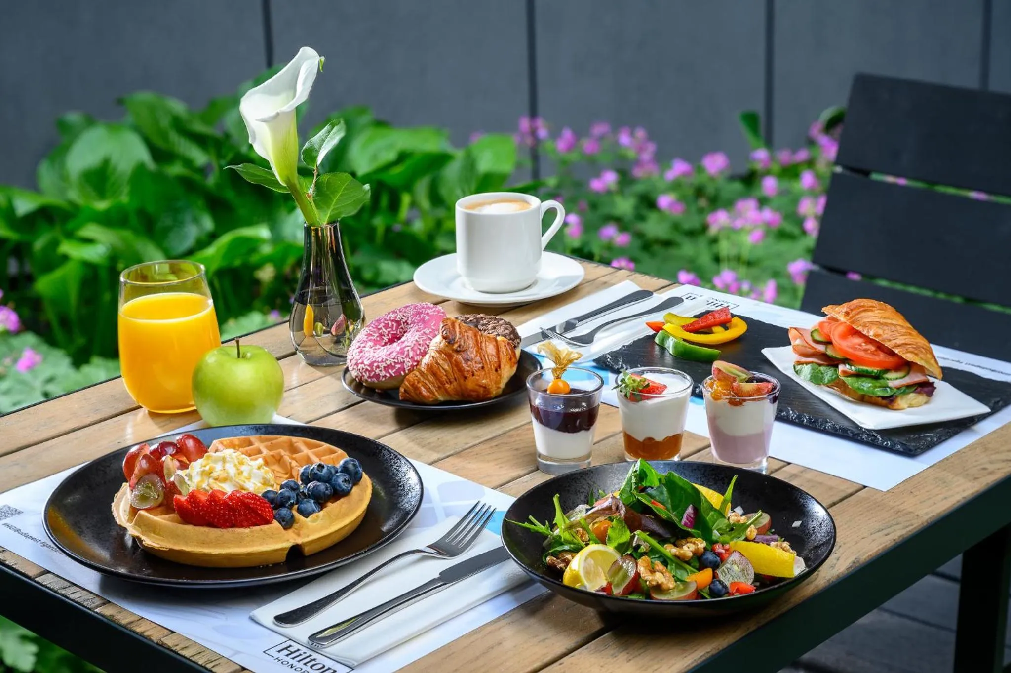 Breakfast in Hilton Garden Inn Budapest City Centre