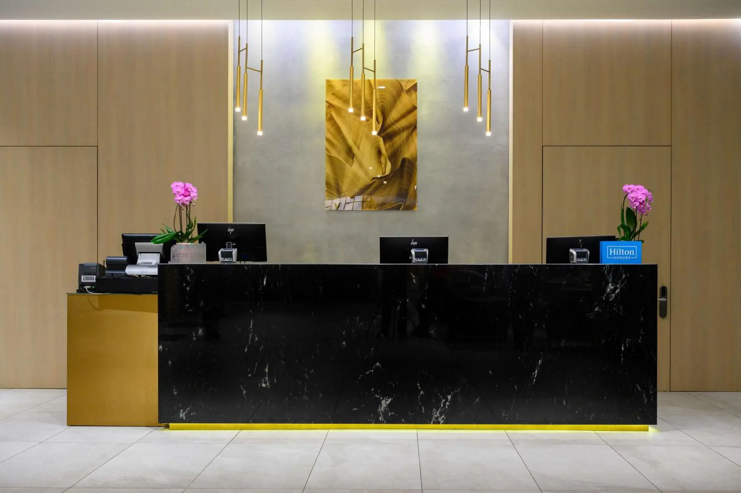 Lobby or reception in Hilton Garden Inn Budapest City Centre Lobby or reception in Hilton Garden Inn Budapest City Centre