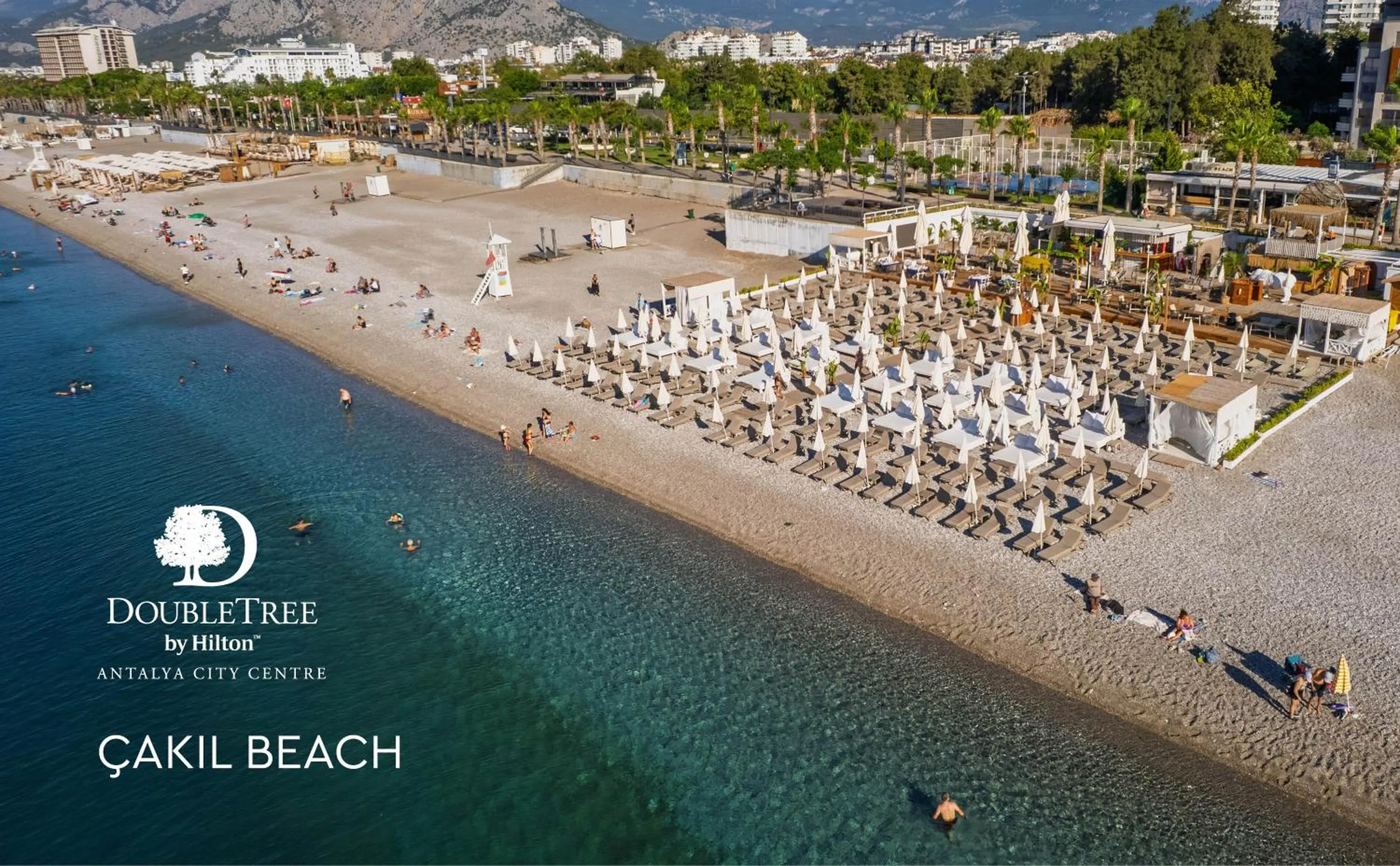 Beach in Doubletree By Hilton Antalya City Centre