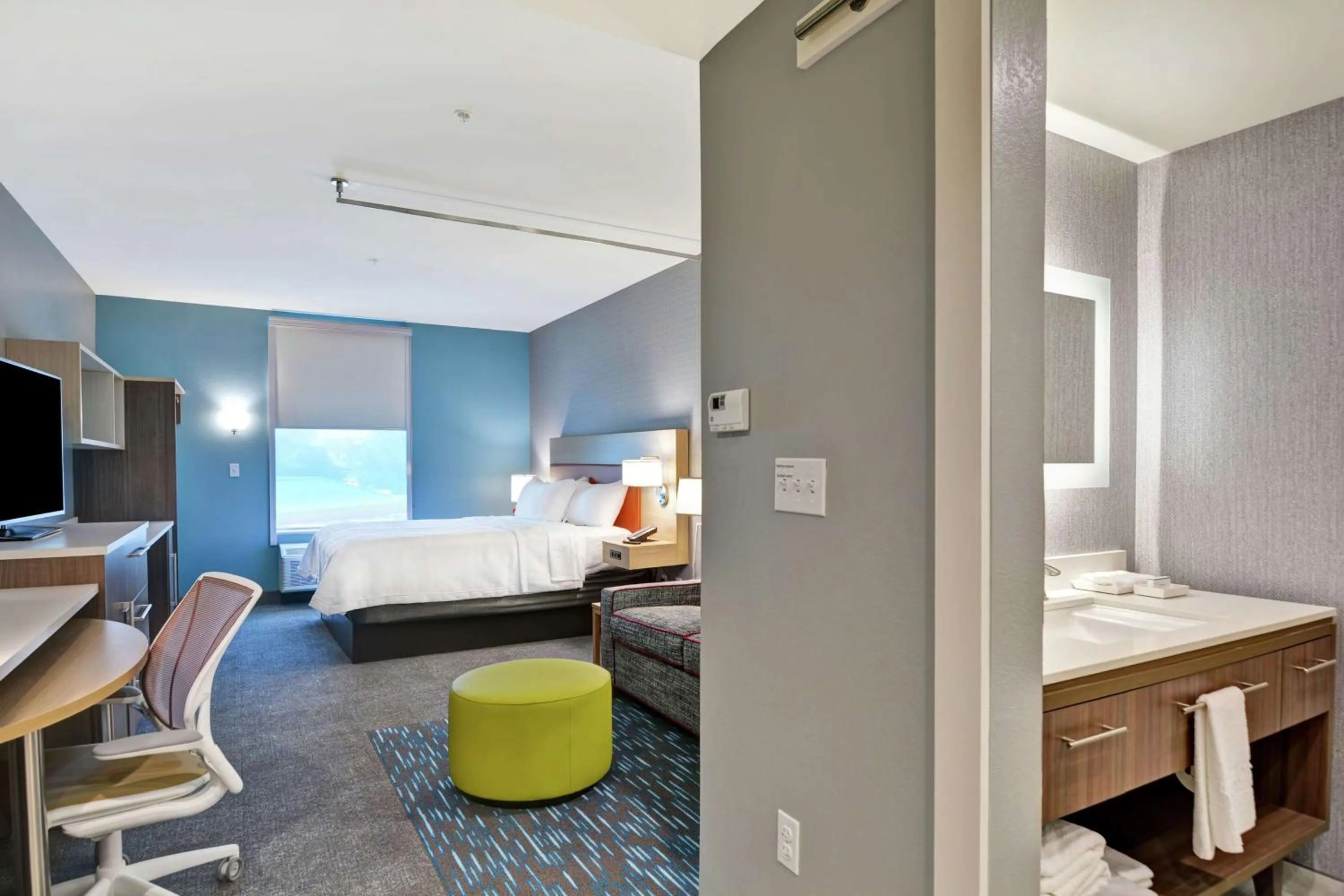 Bed in Home2 Suites By Hilton Jacksonville South St Johns Town Ctr