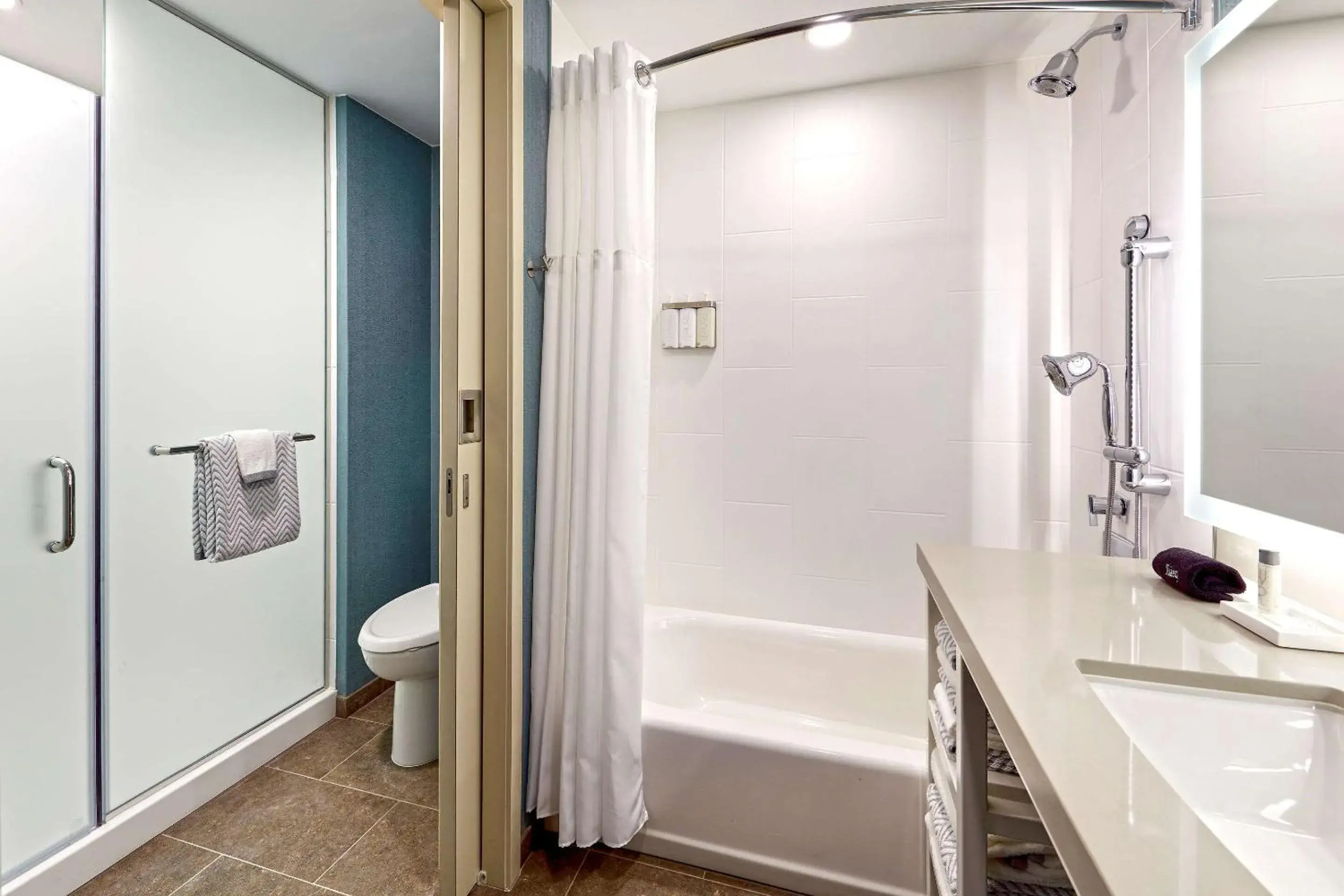 Bathroom in Cambria Hotel & Suites Anaheim Resort Area Bathroom in Cambria Hotel & Suites Anaheim Resort Area