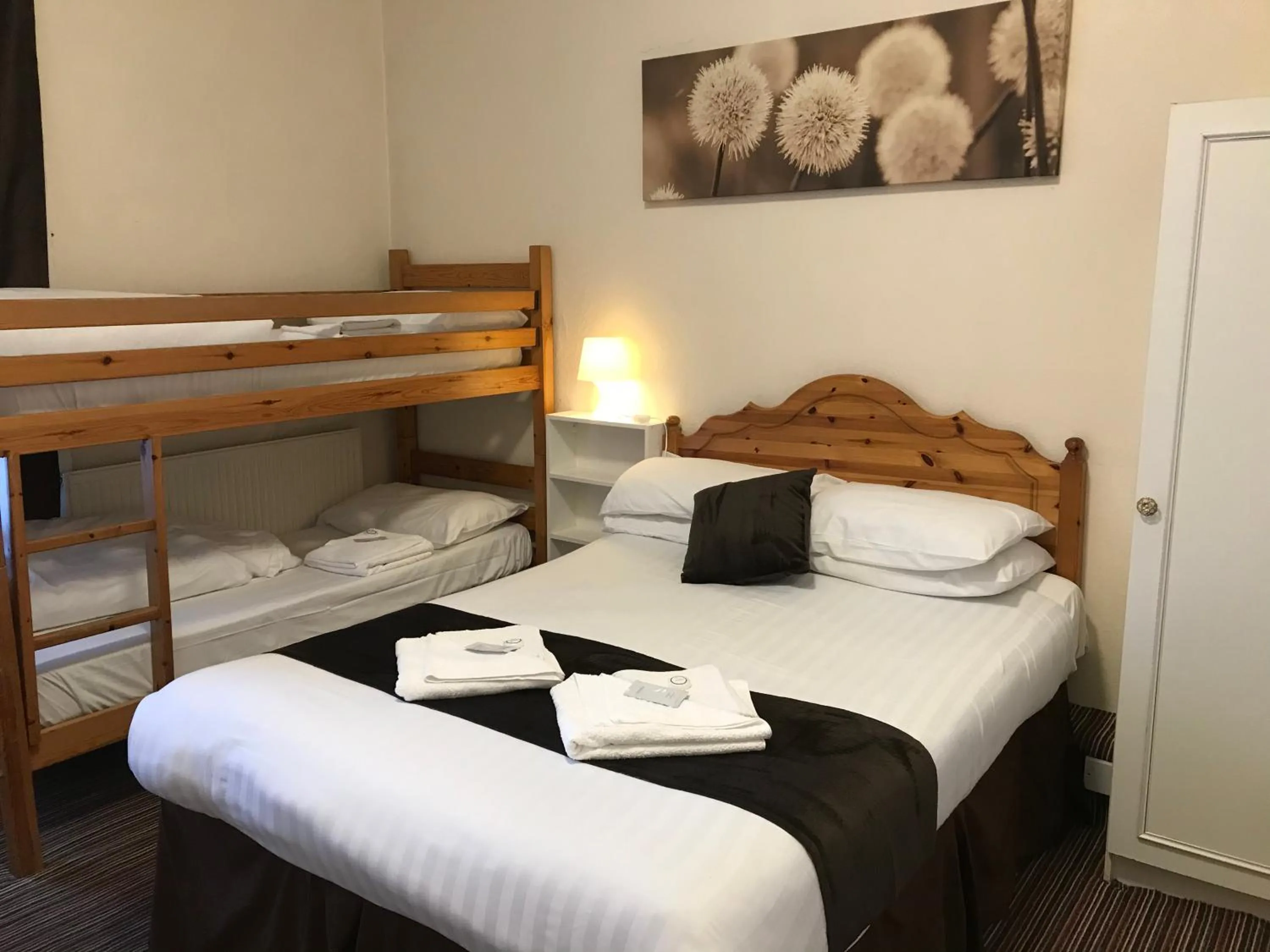 Bedroom, Bed in The Feathers Hotel