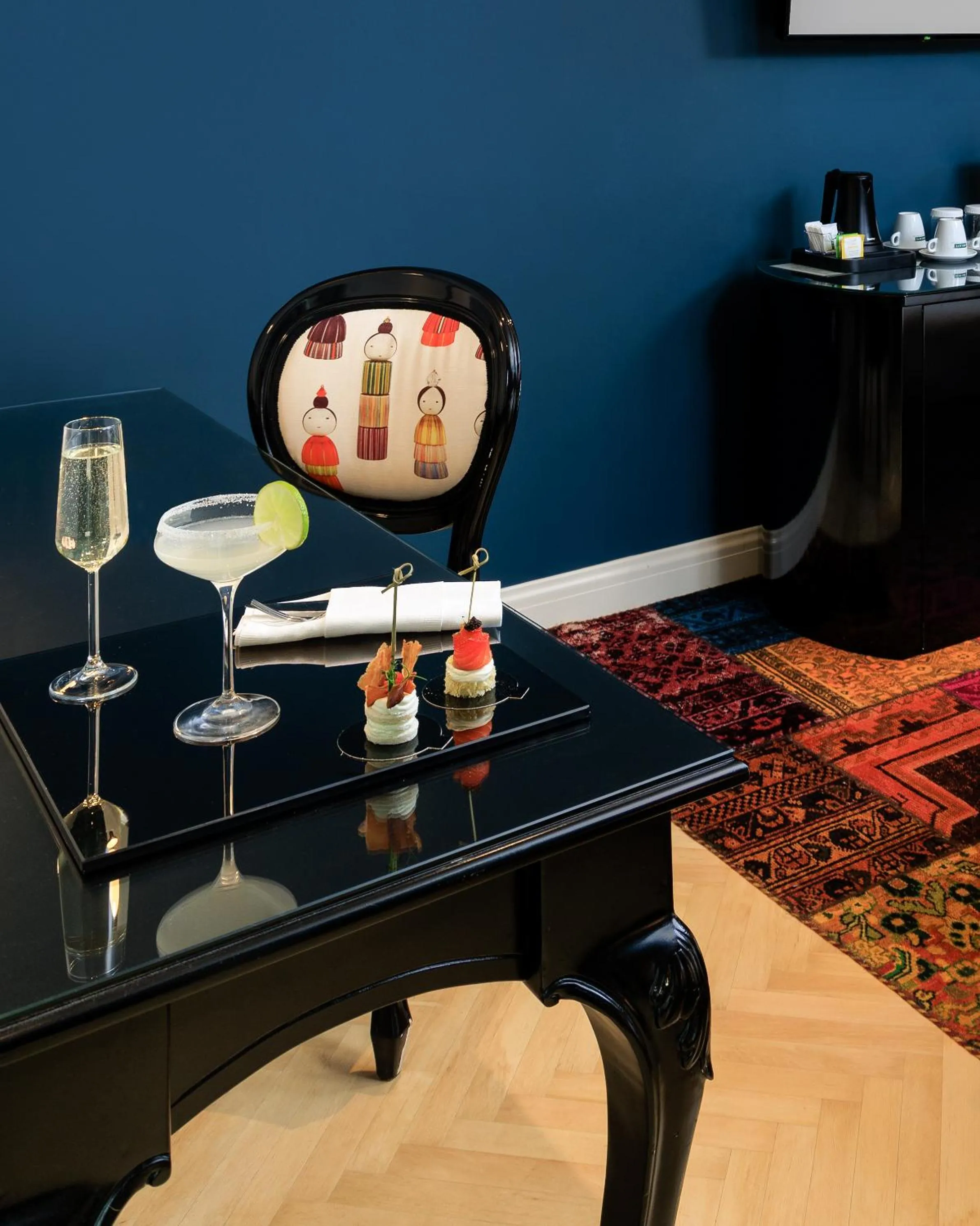 Food and drinks in Arté Boutique Hotel