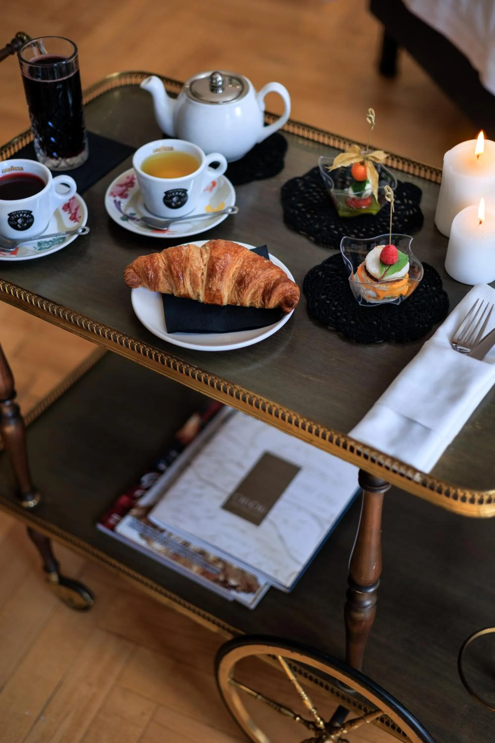 Food and drinks in Arté Boutique Hotel