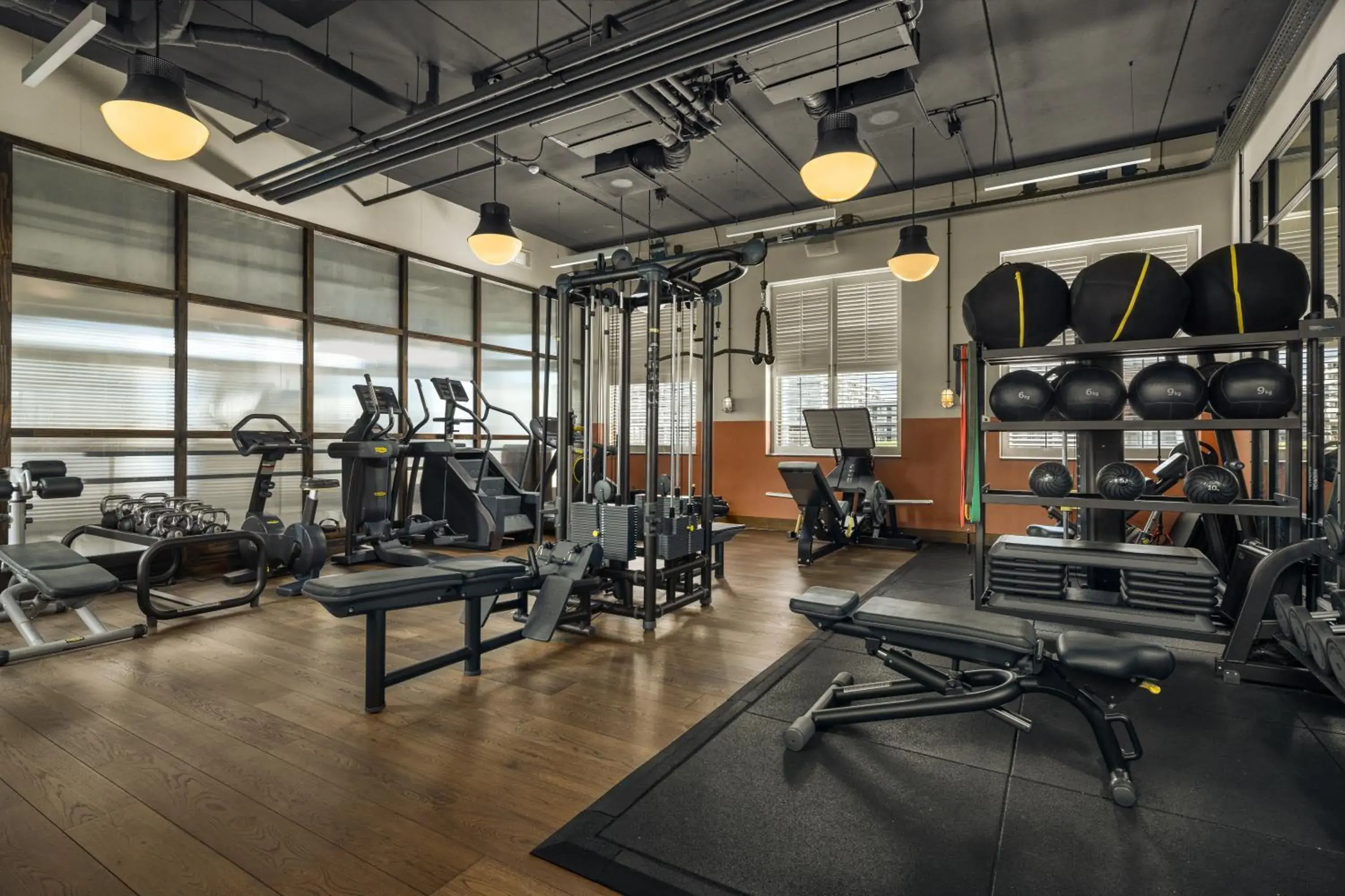 Fitness centre/facilities in The July - Boat & Co Fitness centre/facilities in The July - Boat & Co