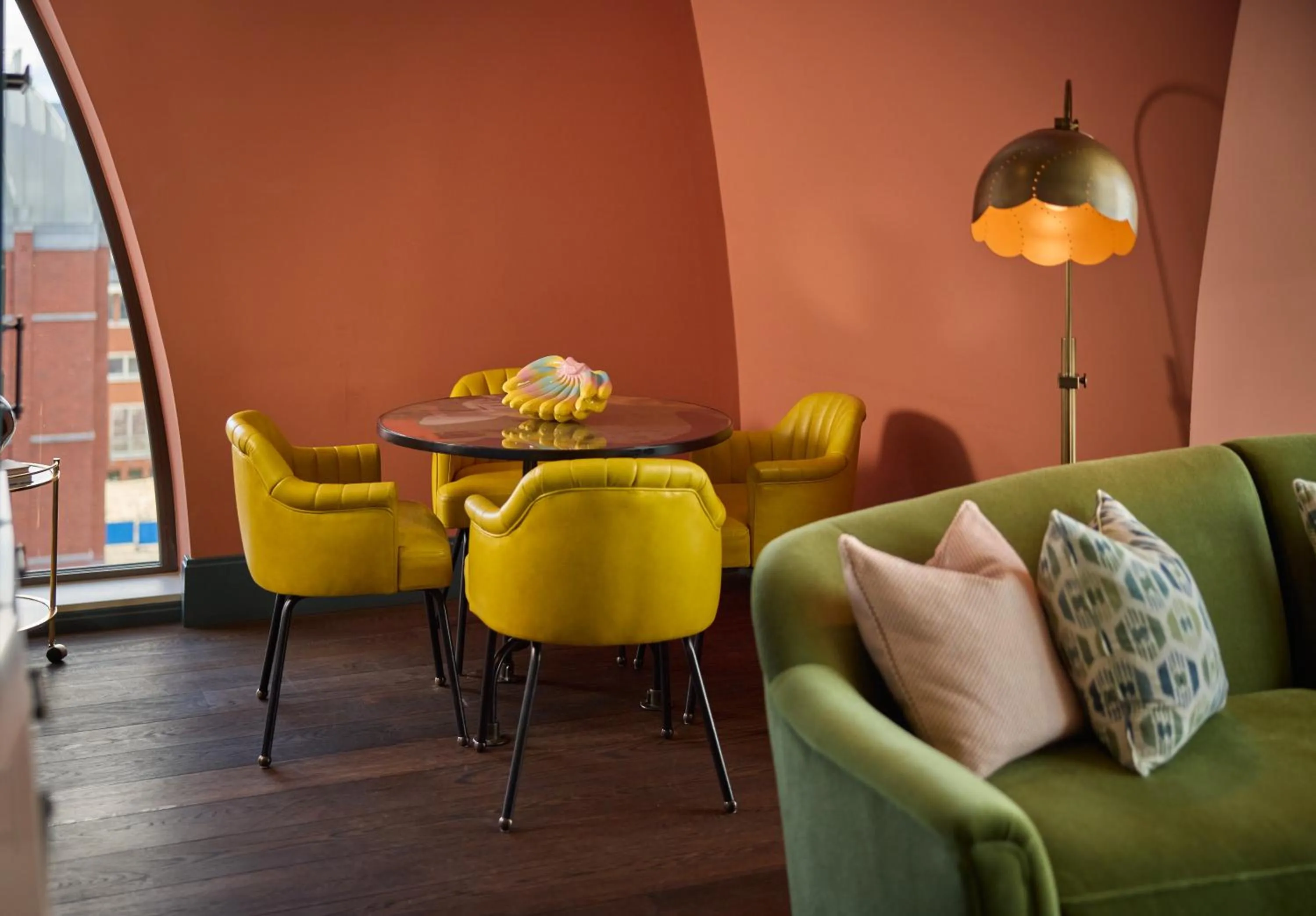 Dining area in The July - Boat & Co