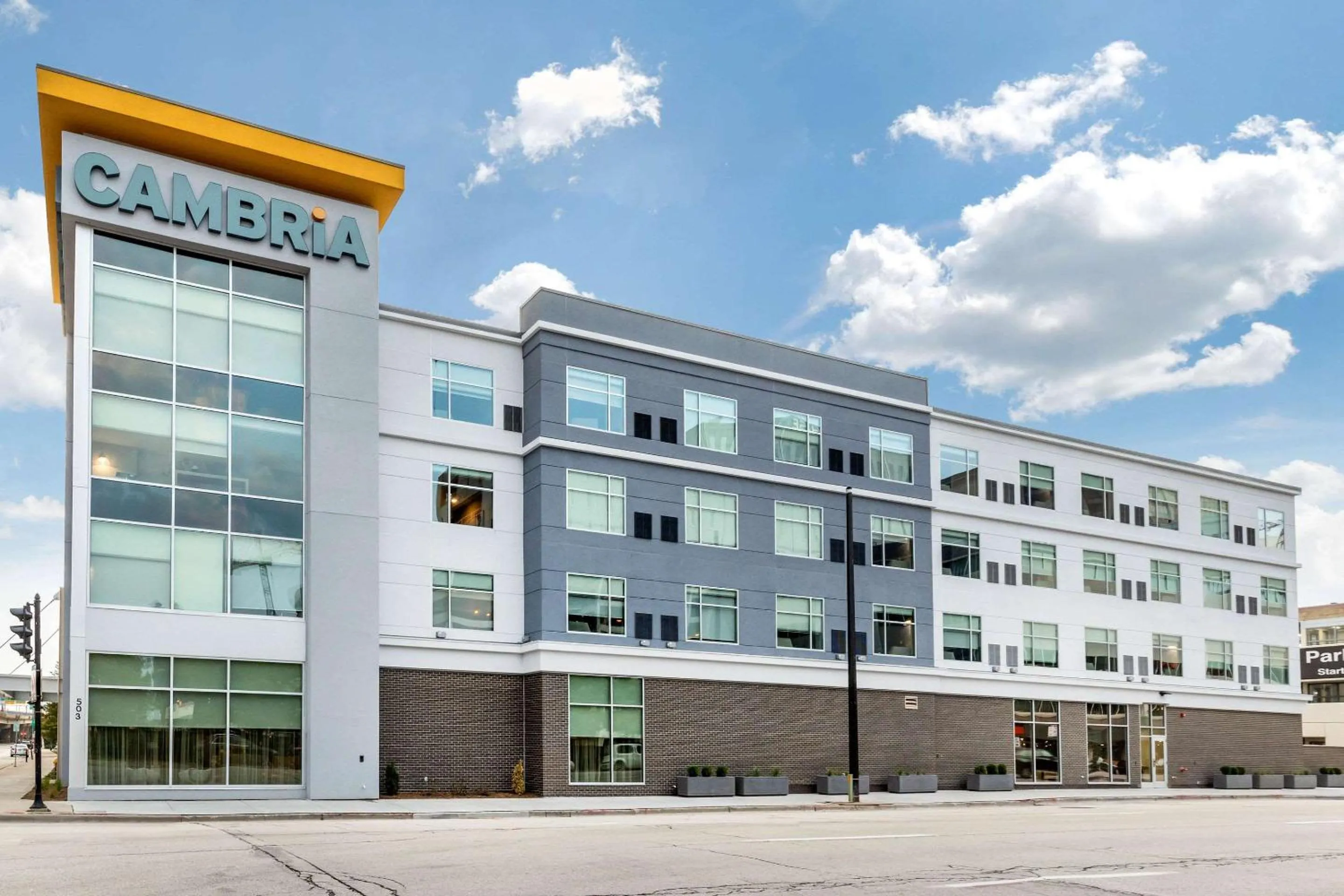 Property building in Cambria Hotel Milwaukee Downtown