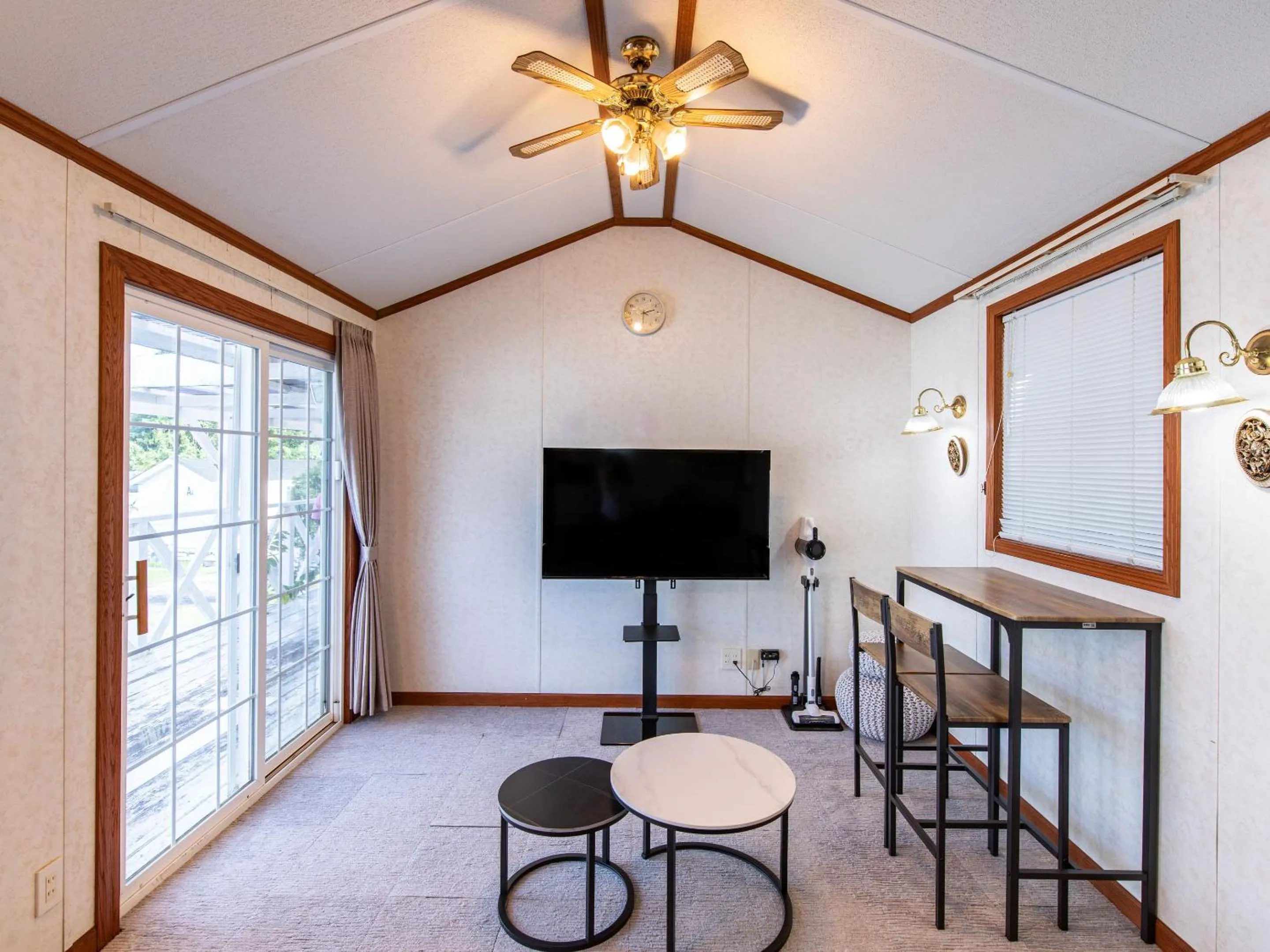 Living room in コテージスターハウス今帰仁