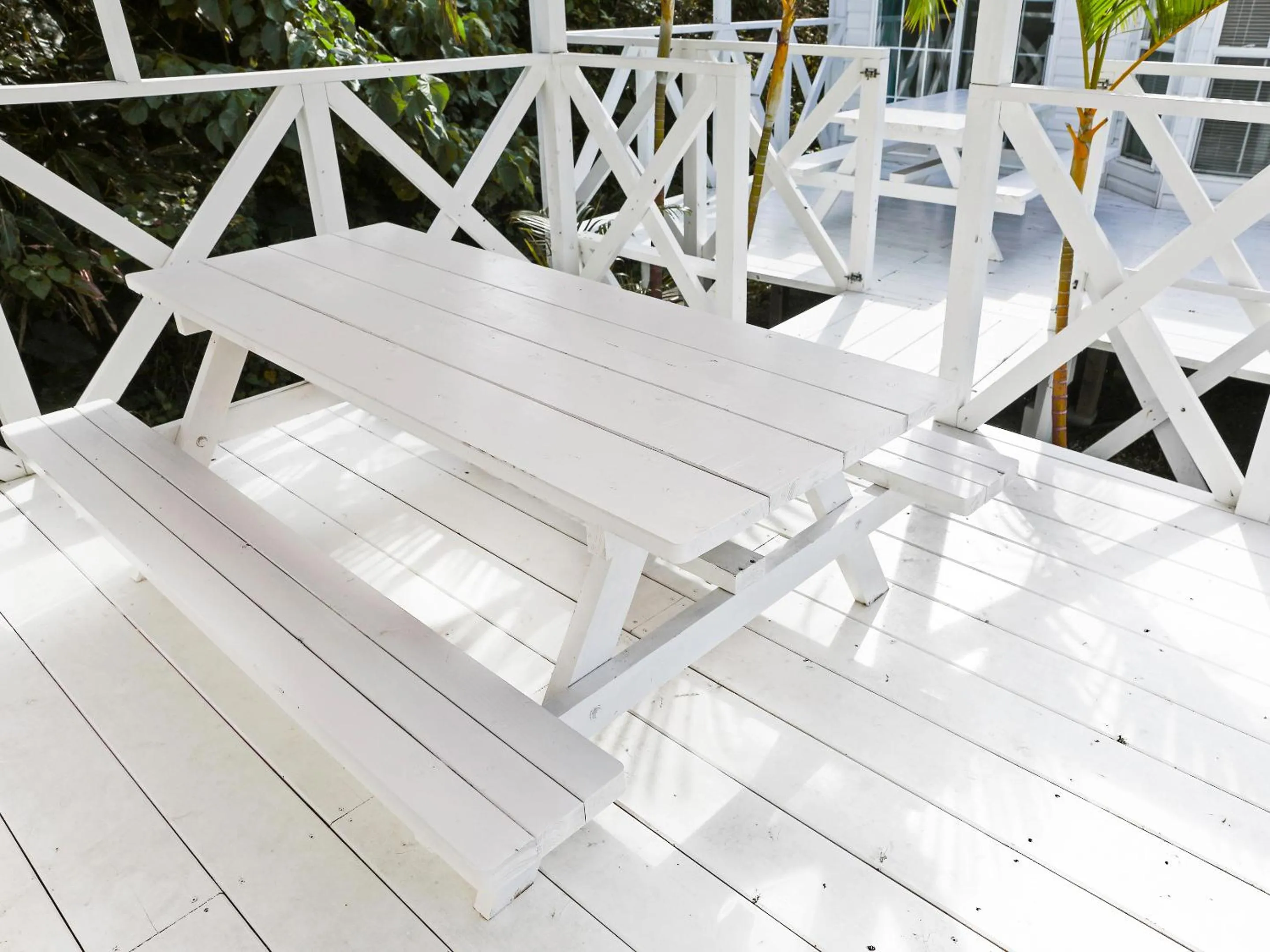 Balcony/Terrace in コテージスターハウス今帰仁