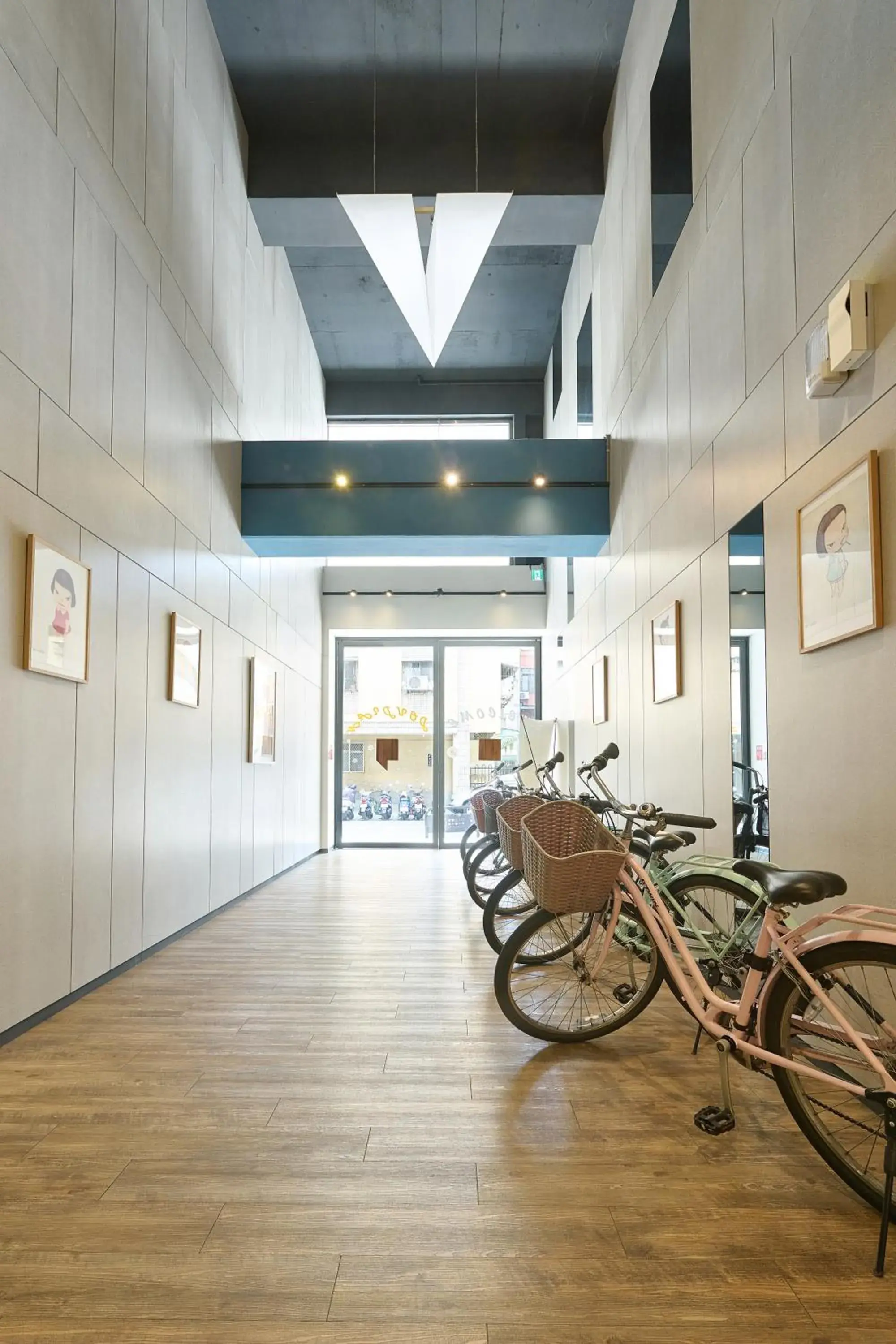 Property building in Doudian DDiNN Hotel Property building in Doudian DDiNN Hotel