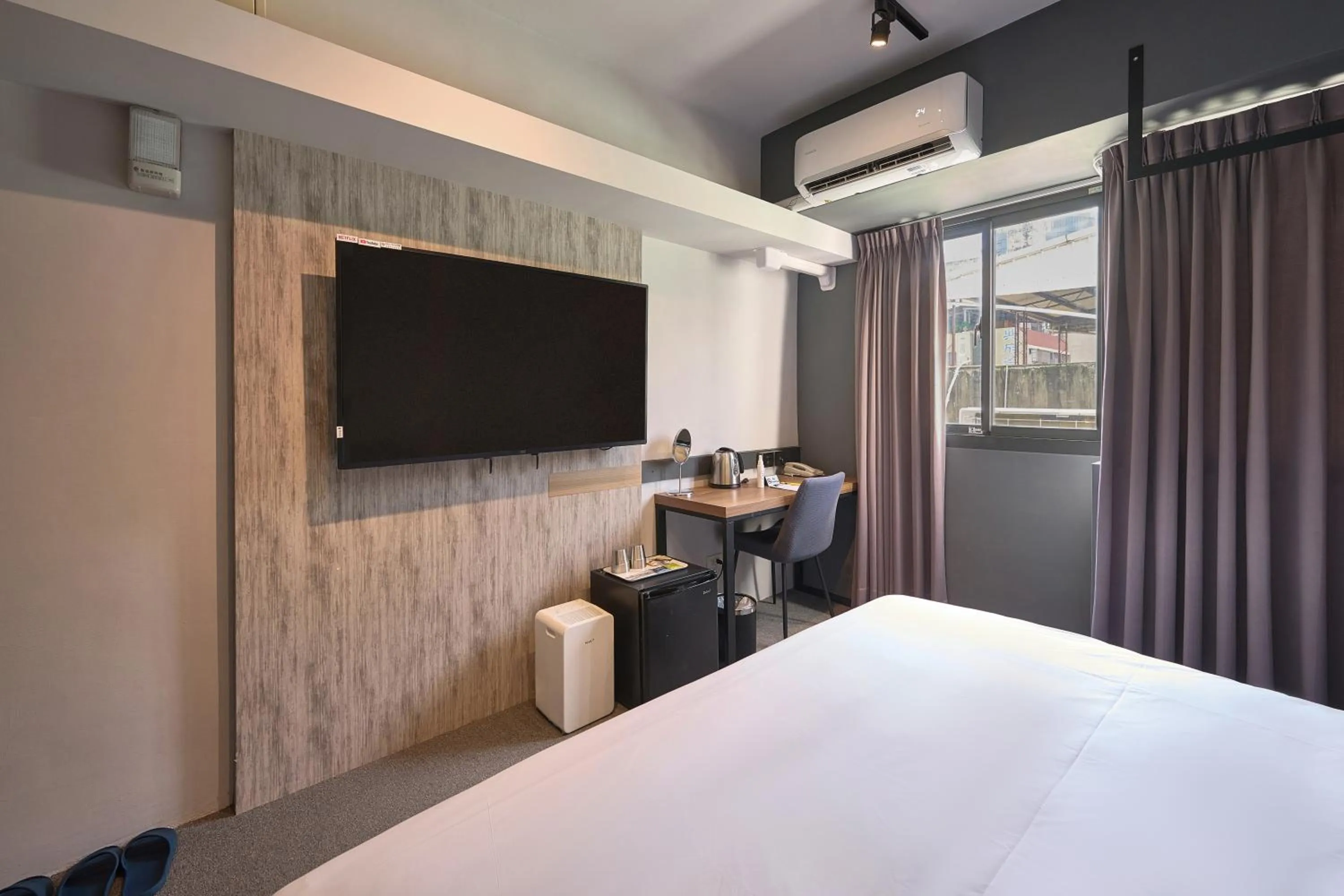 Bed in Doudian DDiNN Hotel