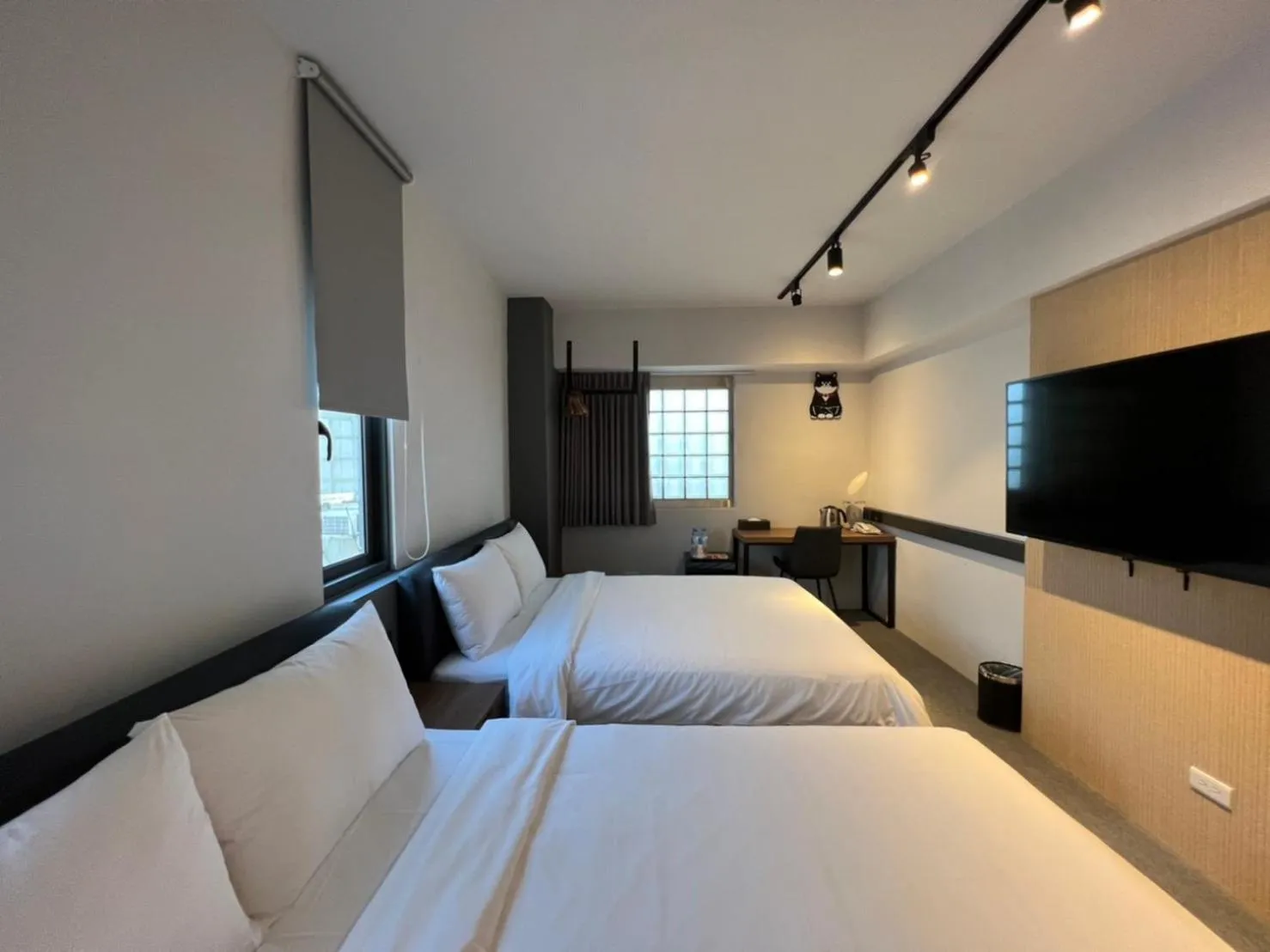 Bed in Doudian DDiNN Hotel