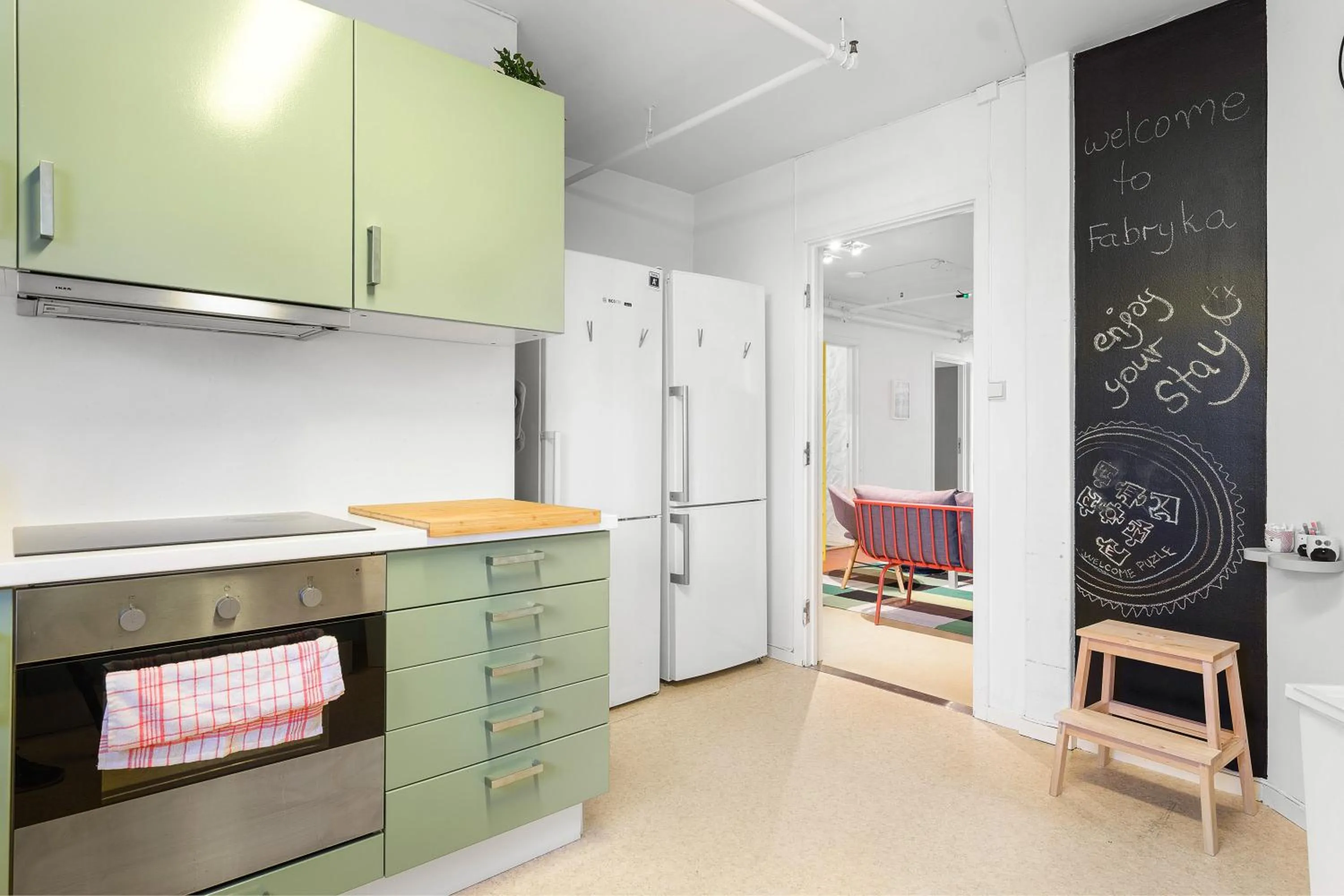 Communal kitchen in Fabryka