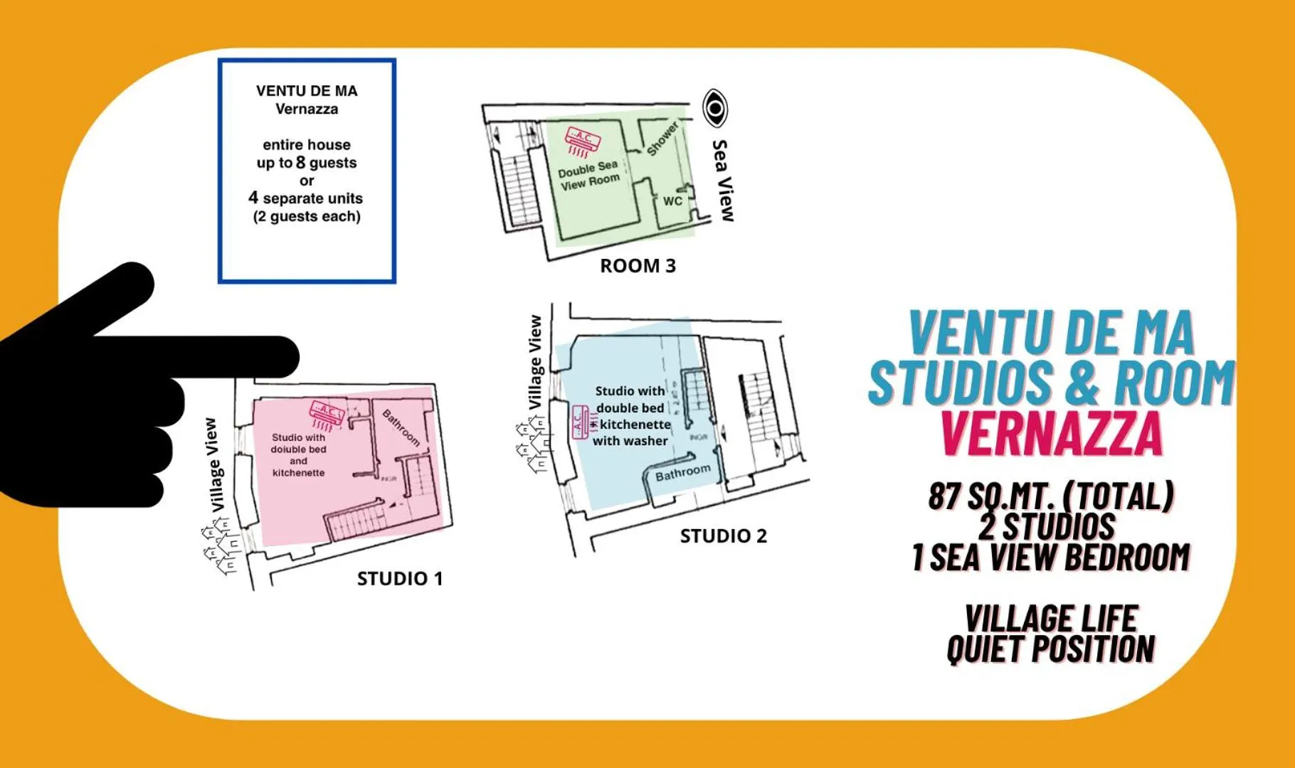Floor plan in Ventu de Ma