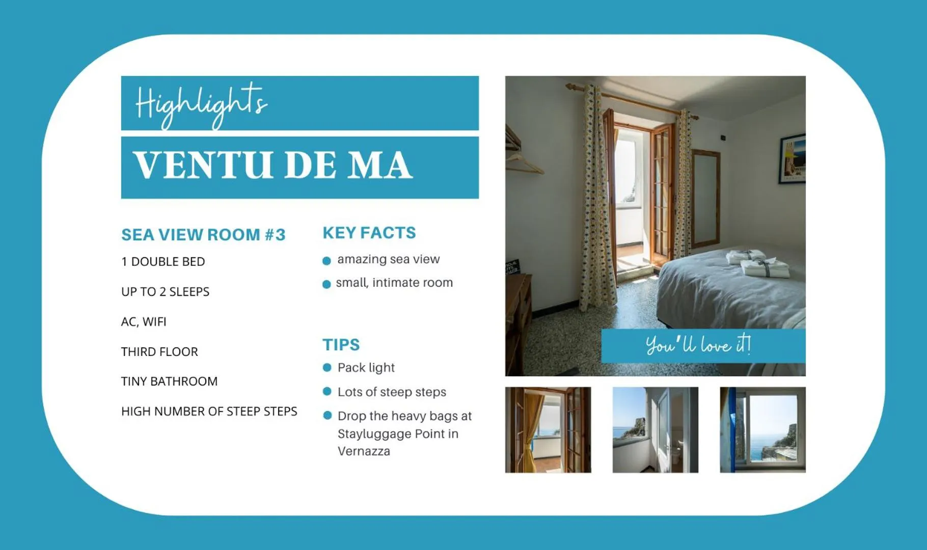 Bedroom, Bed in Ventu de Ma