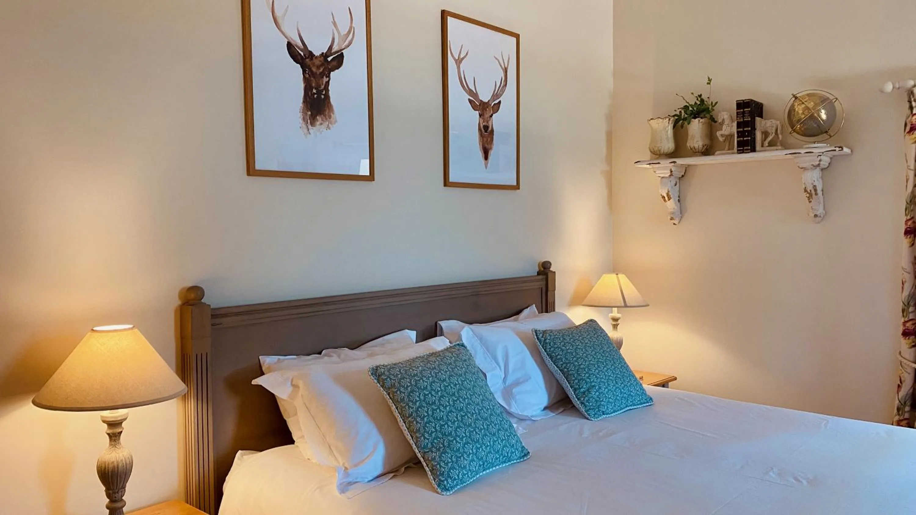 Bed in Chambres d'Hôtes Secret Pyrenées