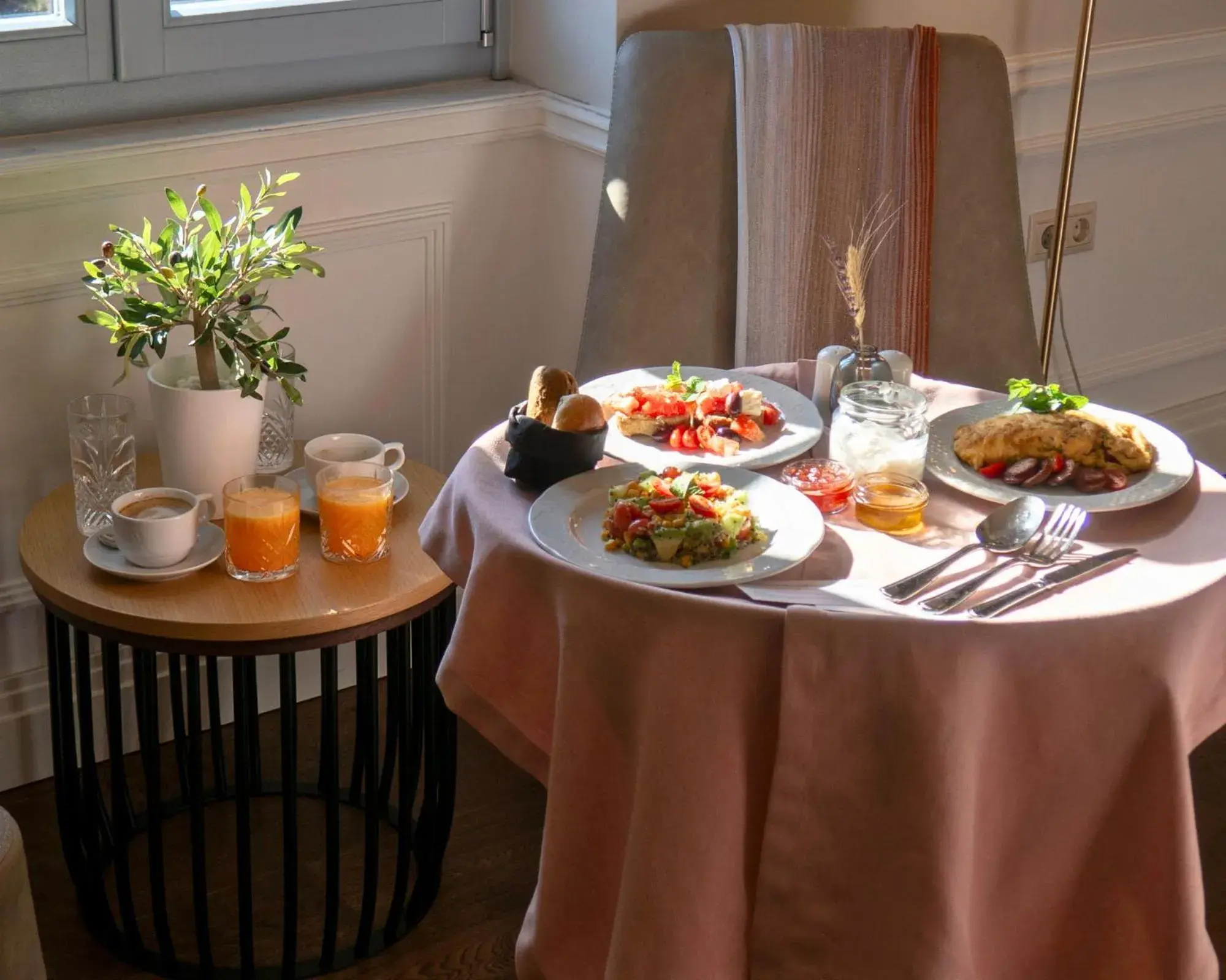 Breakfast in A77 Suites, Small Luxury Hotels of the World Breakfast in A77 Suites, Small Luxury Hotels of the World