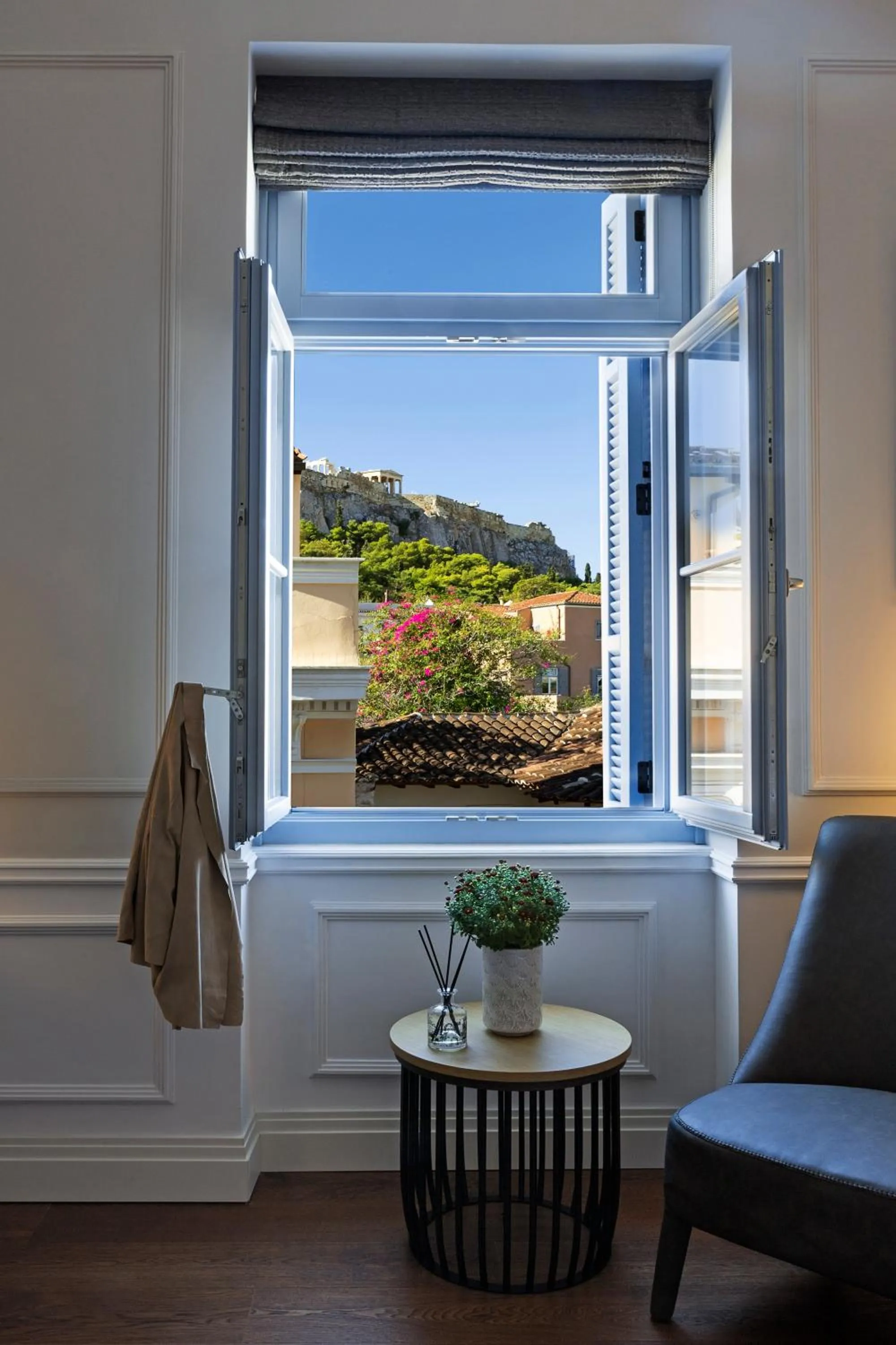 City view in A77 Suites, Small Luxury Hotels of the World