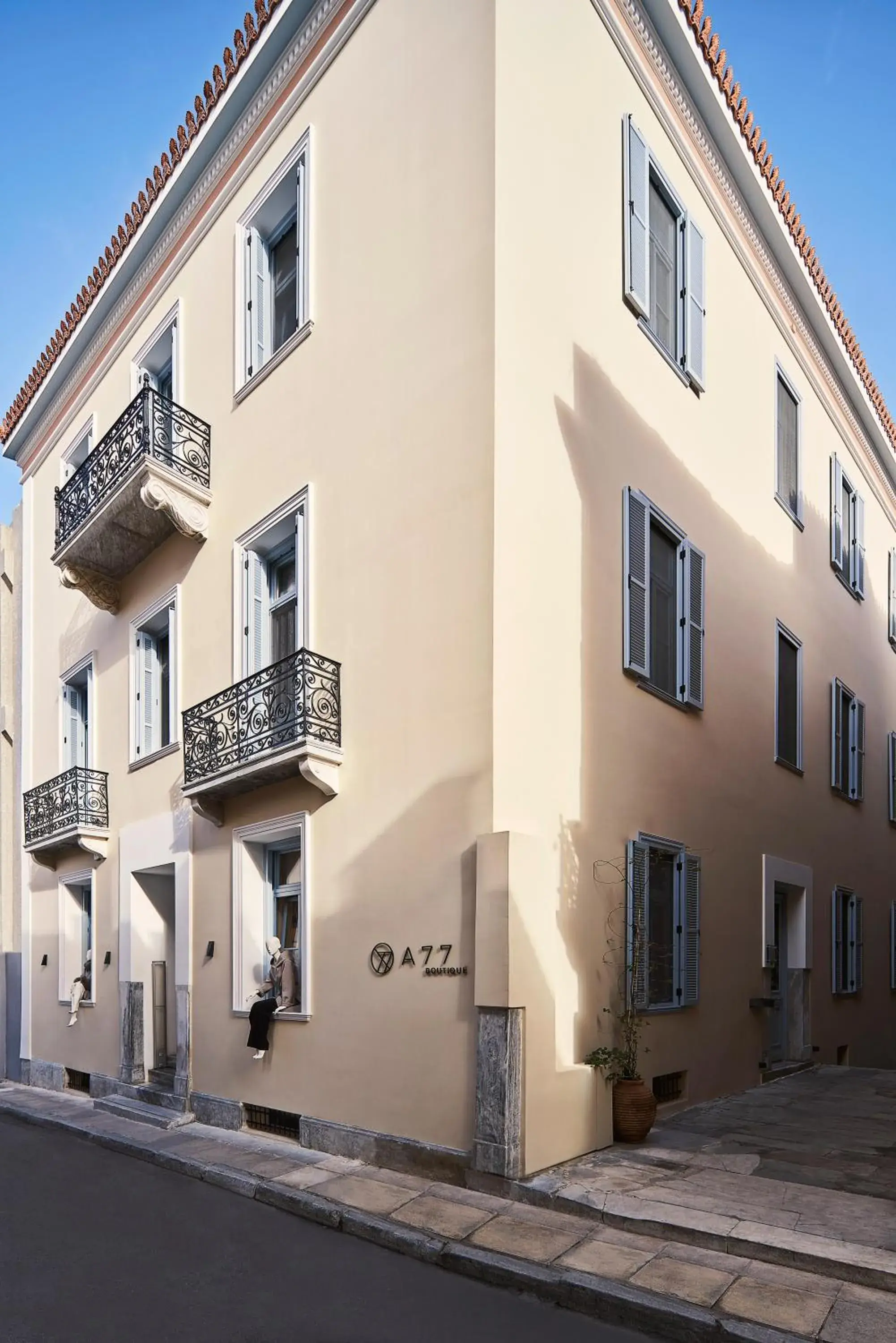 Facade/entrance in A77 Suites, Small Luxury Hotels of the World Facade/entrance in A77 Suites, Small Luxury Hotels of the World