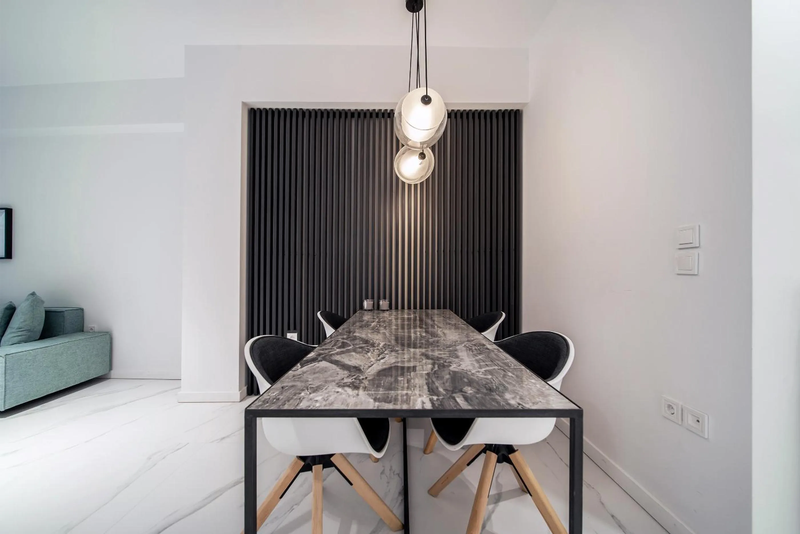 Dining area in Heritage Boutique Apartments