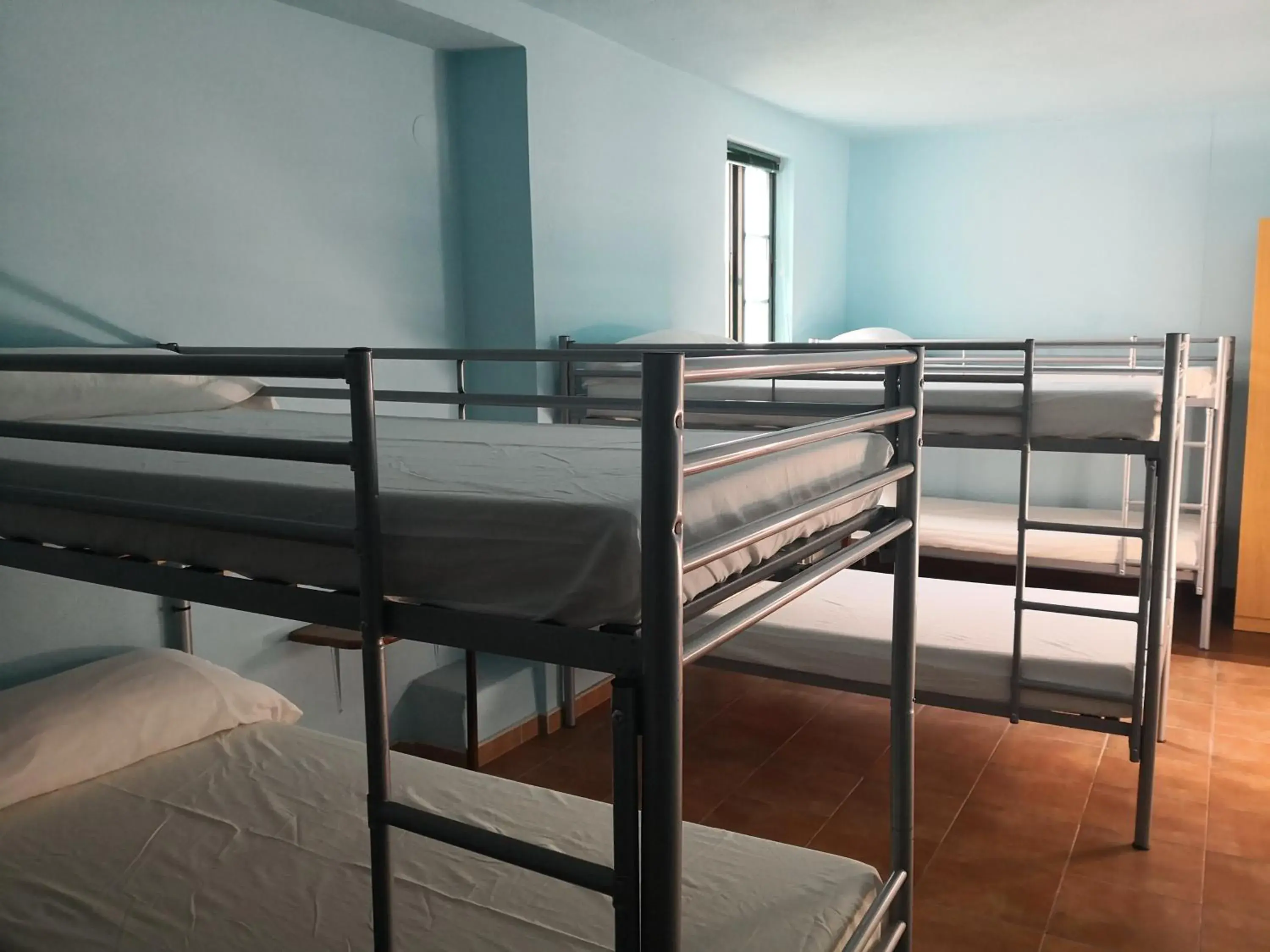 Bunk Bed in Mixed Dormitory Room in Albergue O Pombal Bunk Bed in Mixed Dormitory Room in Albergue O Pombal
