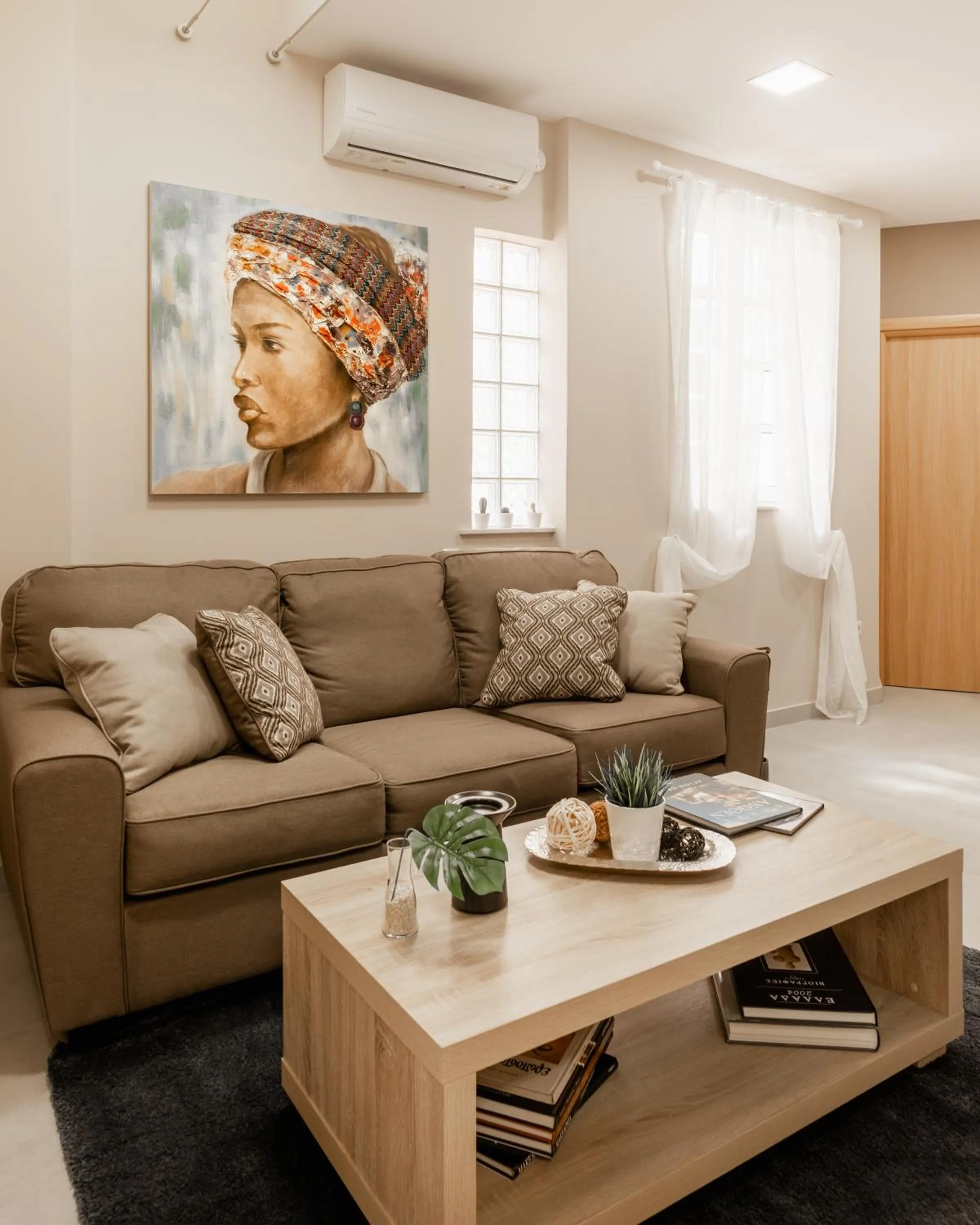 Living room in Monastiraki Urban Apartments