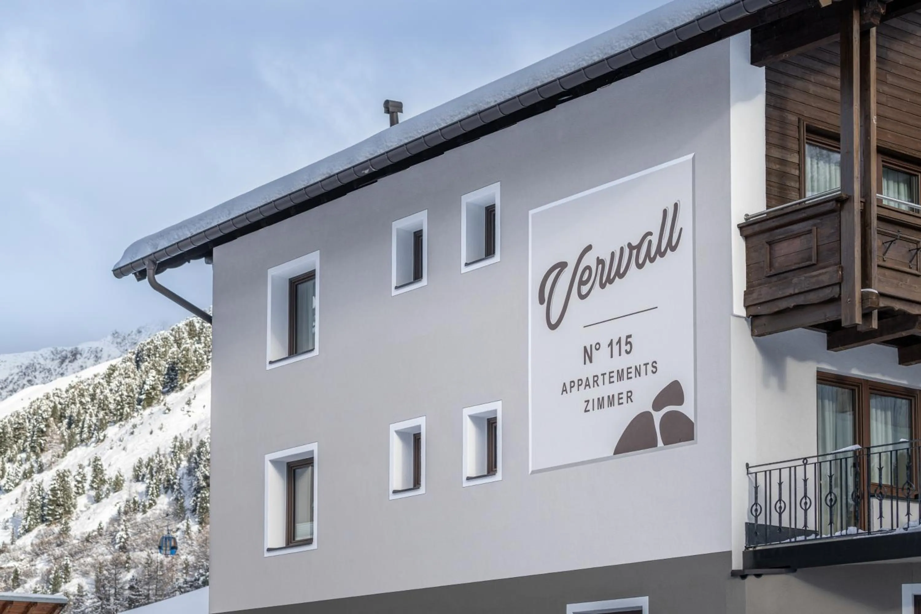 Property building in Haus Verwall